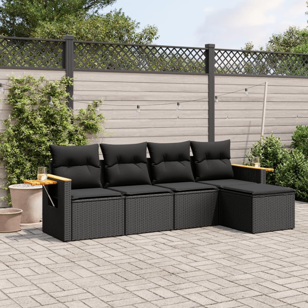 VidaXL Garten sofagarnitur poly-rattan