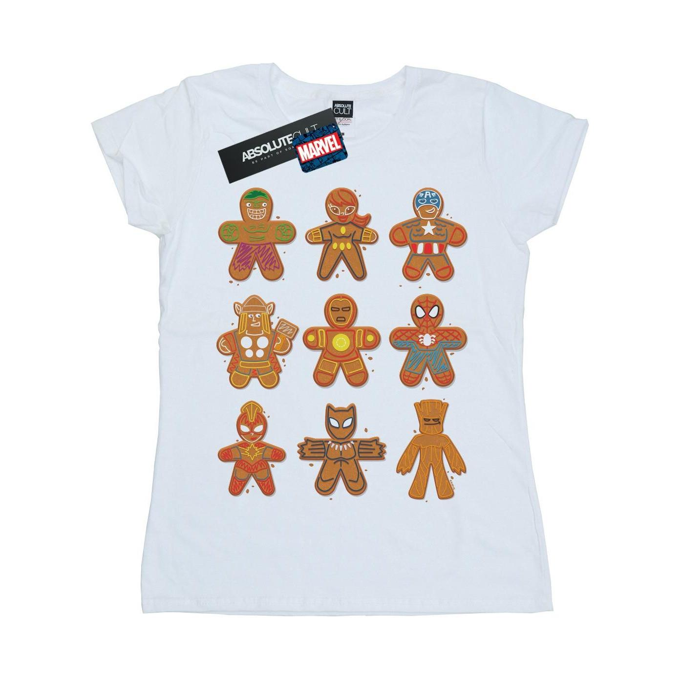 MARVEL Avengers Lebkuchen-Charakter T-Shirt