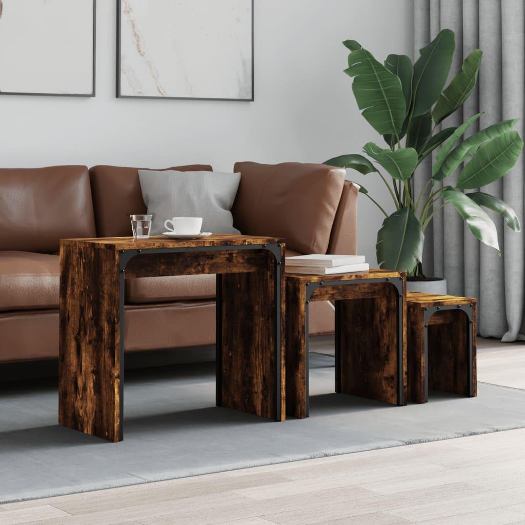 VidaXL Satztisch holzwerkstoff