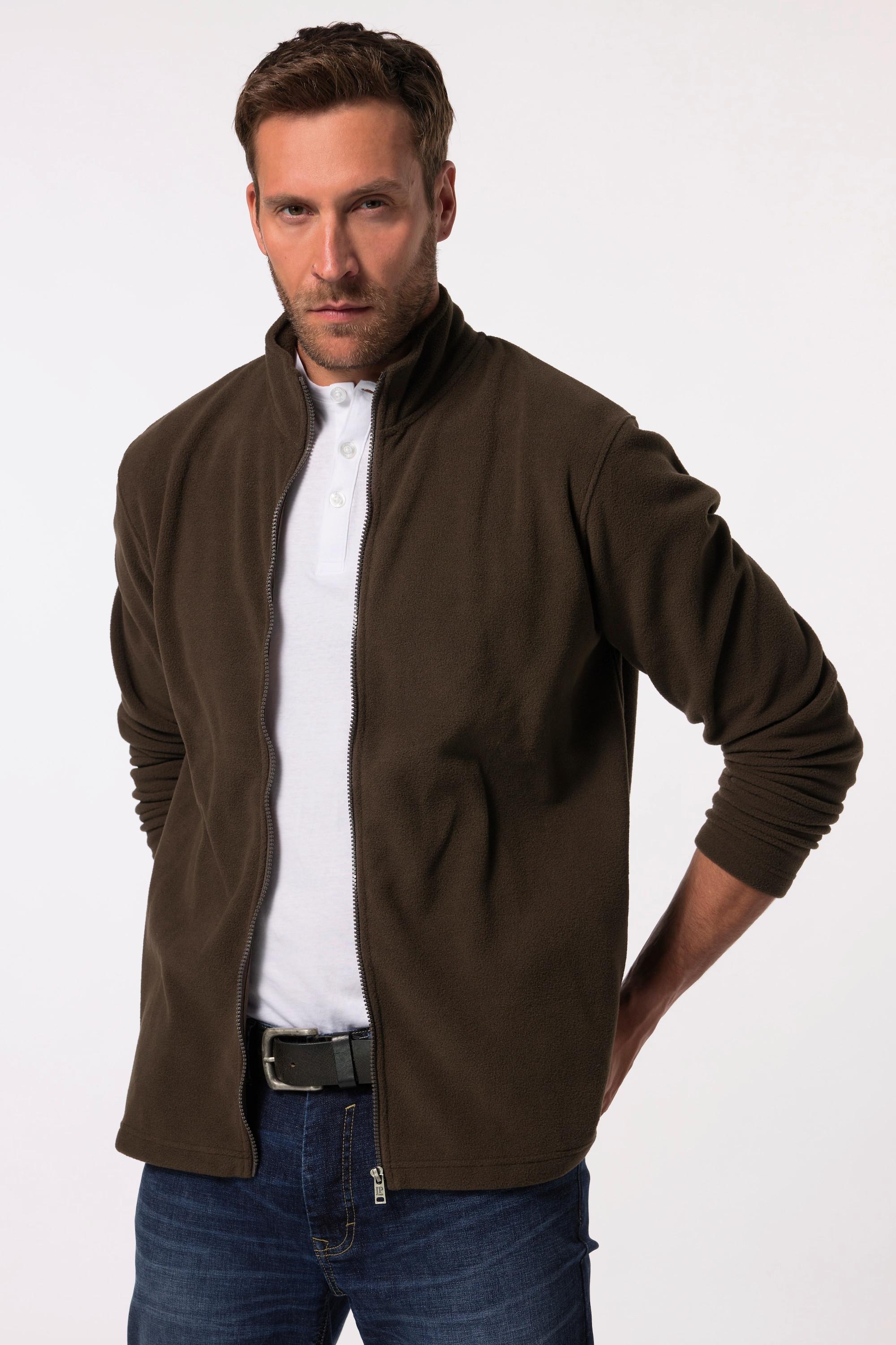 JP1880 Fleecejacke, Outdoor, Stehkragen, Zipp-Pockets