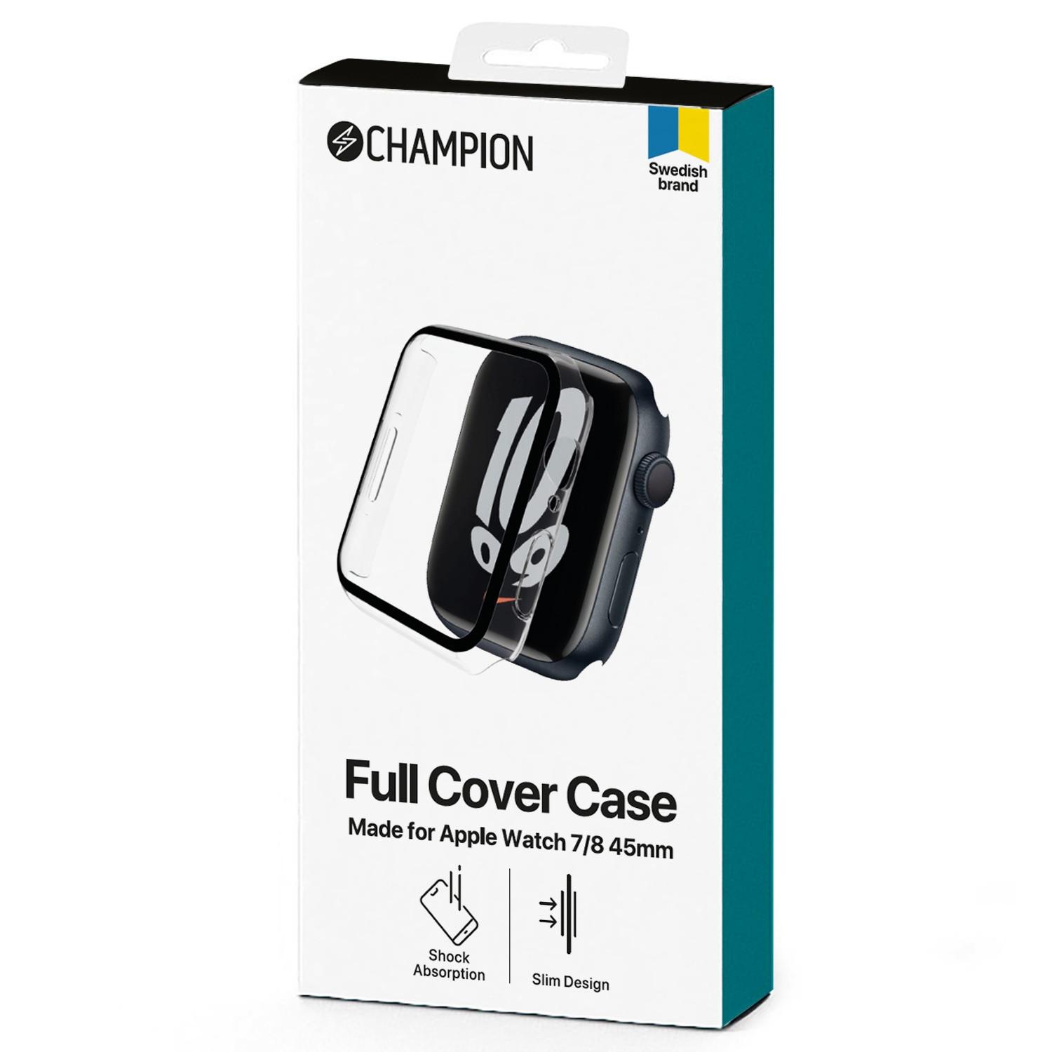 Champion Vollständige Hülle für Apple Watch 7/8 45 mm Tr