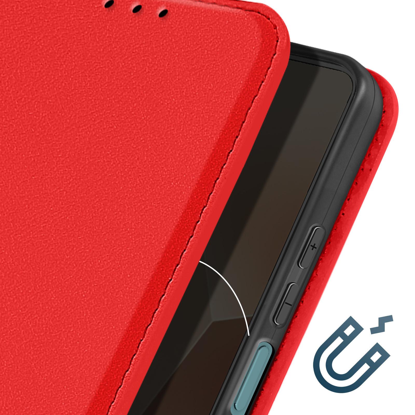 Avizar Classic Cover Redmi Note 13 5G Rot