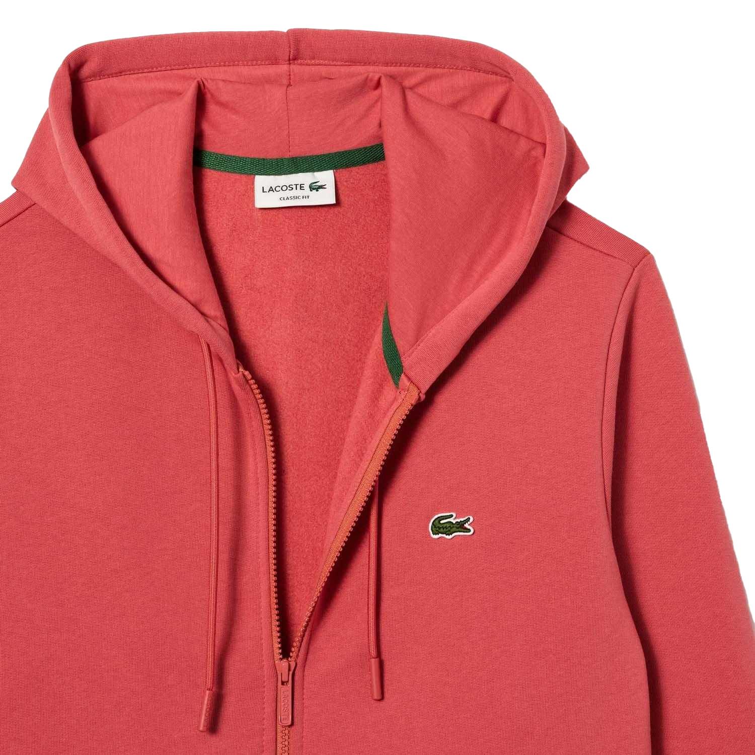 LACOSTE Hoodie mit durchgehendem Reißverschluss