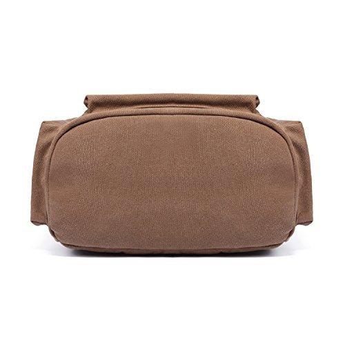 Only-bags.store Vintage Rucksäcke, Canvas Laptop Rucksack Schulrucksack Daypack Stylisch Backpack für Outdoor