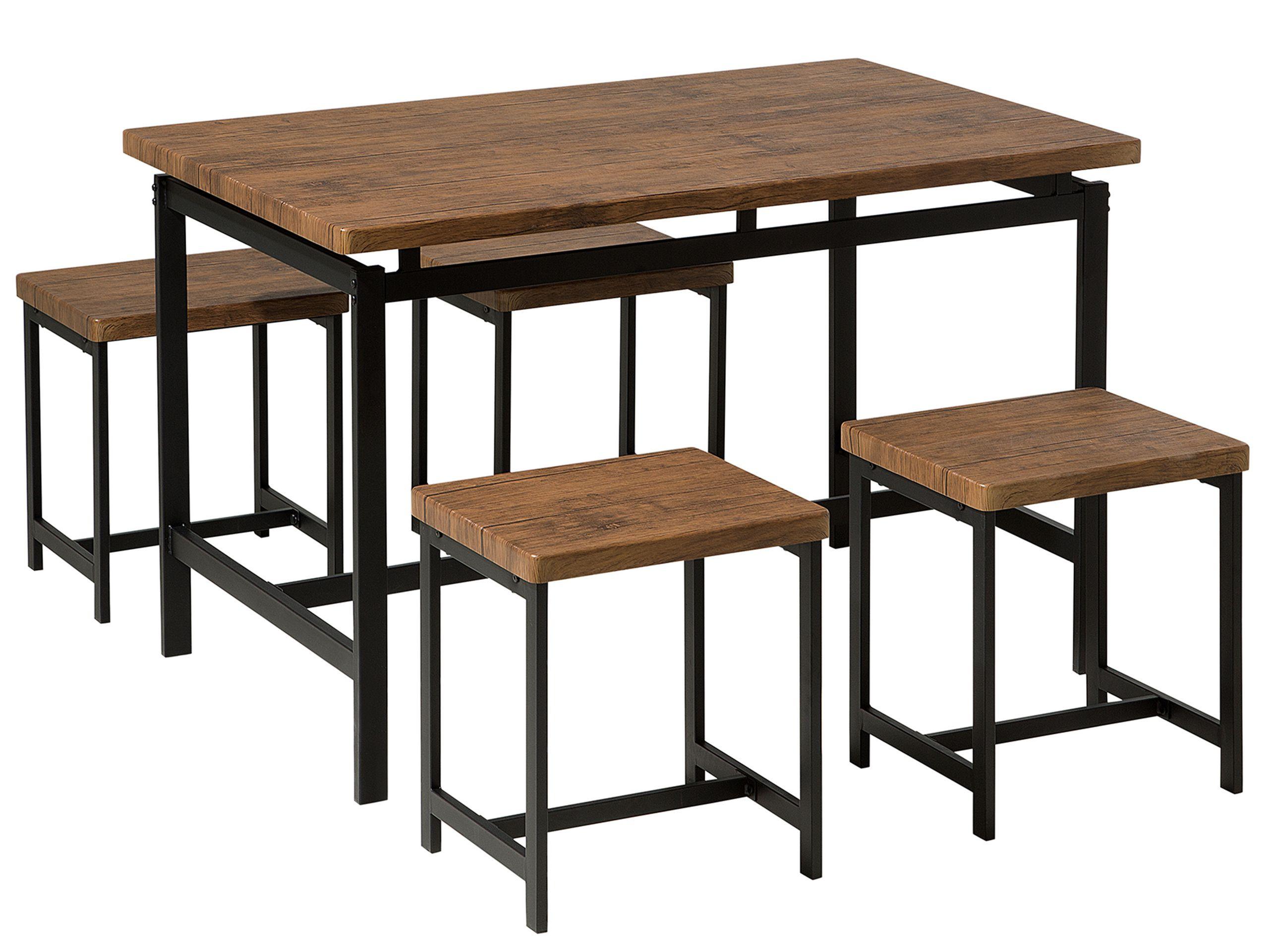 Beliani Esszimmer Set aus MDF-Platte Industriell ARLINGTON