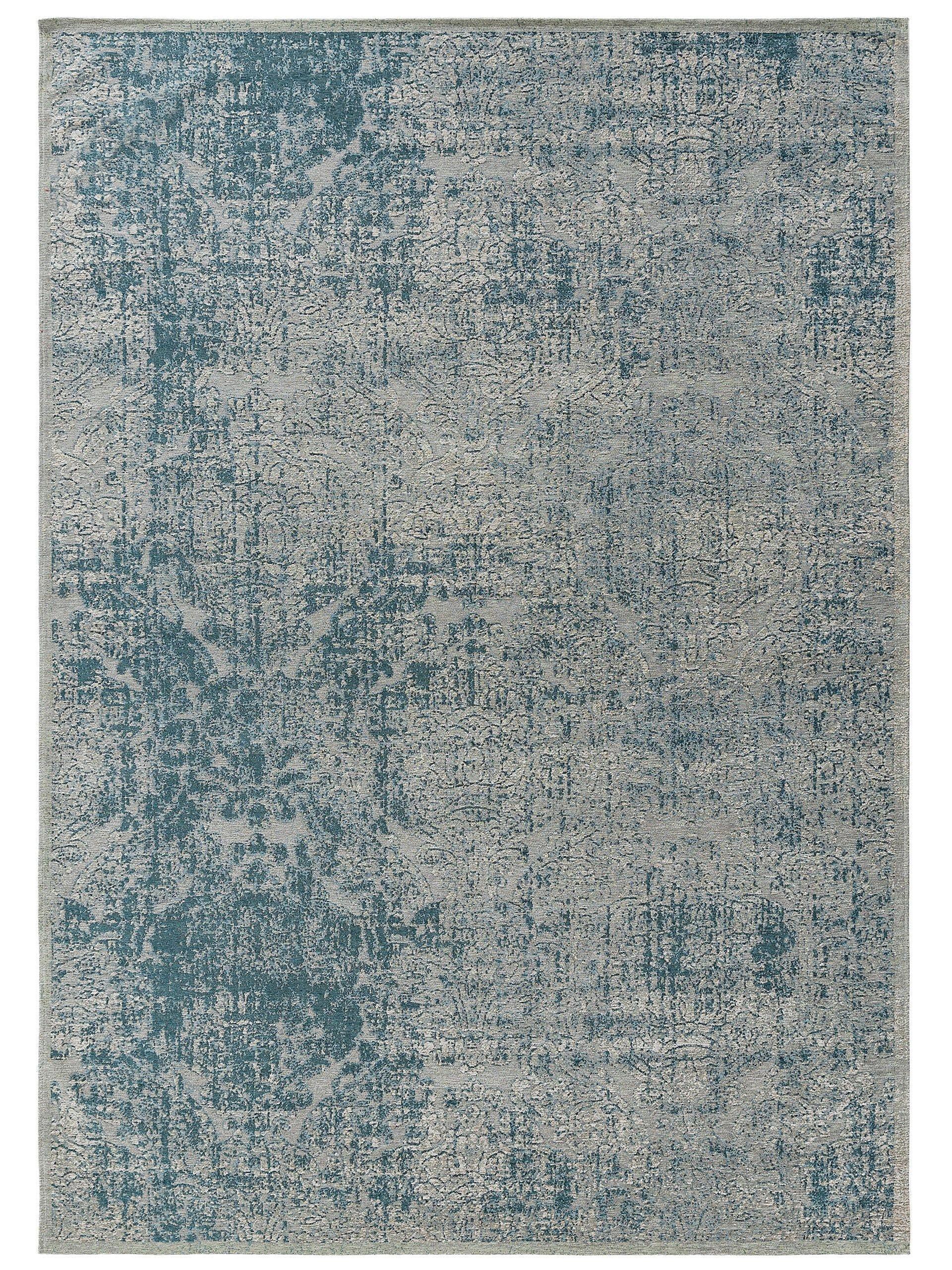 Benuta Flachgewebeteppich Frencie Blau