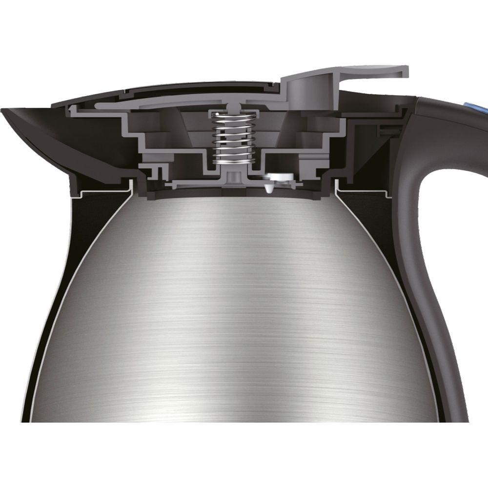 Gastroback WASSERKOCHER ADVANCED THERMO 1.7L, SILBER