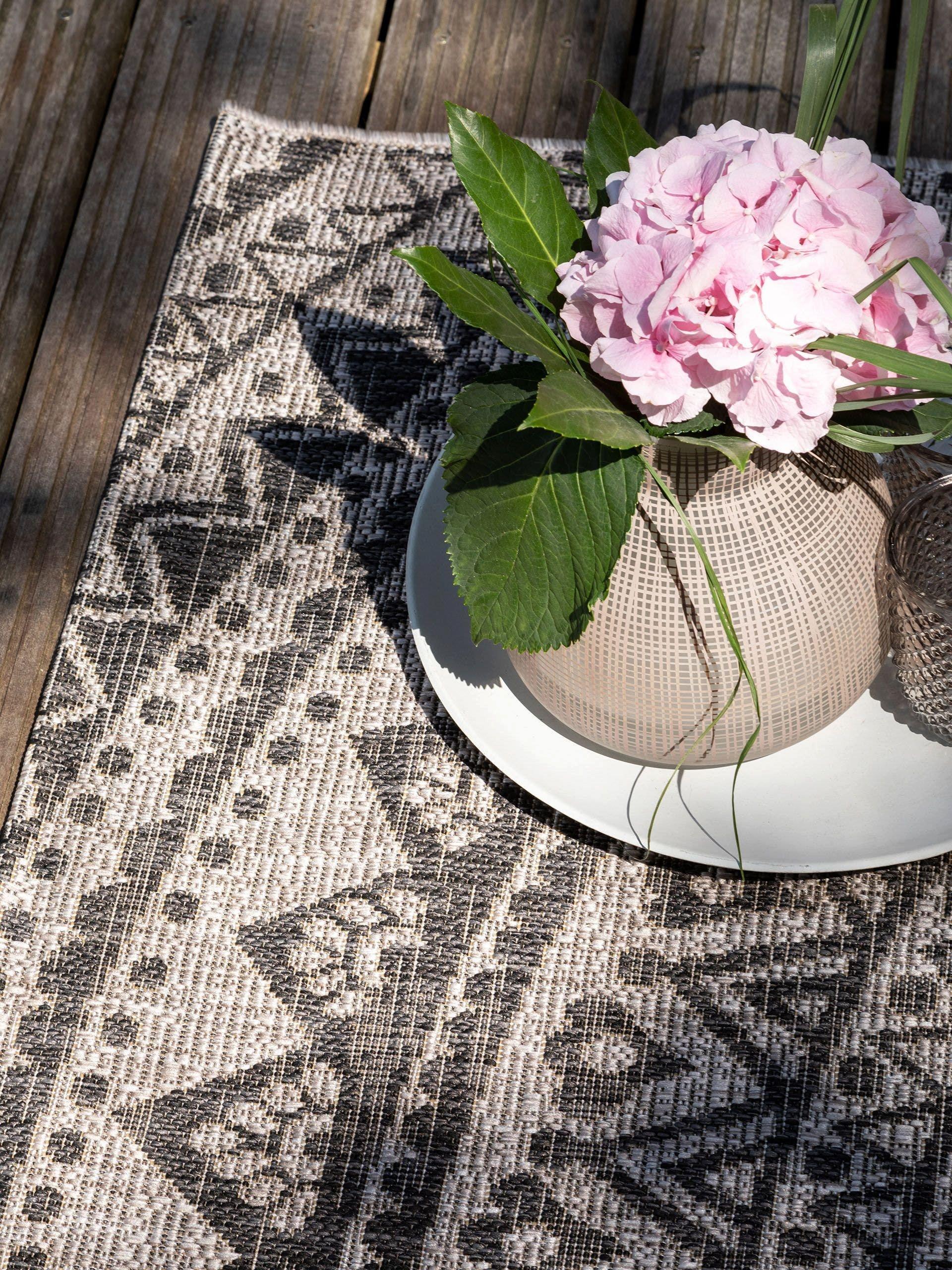 Benuta In- & Outdoor-Teppich Cleo BeigeBraun