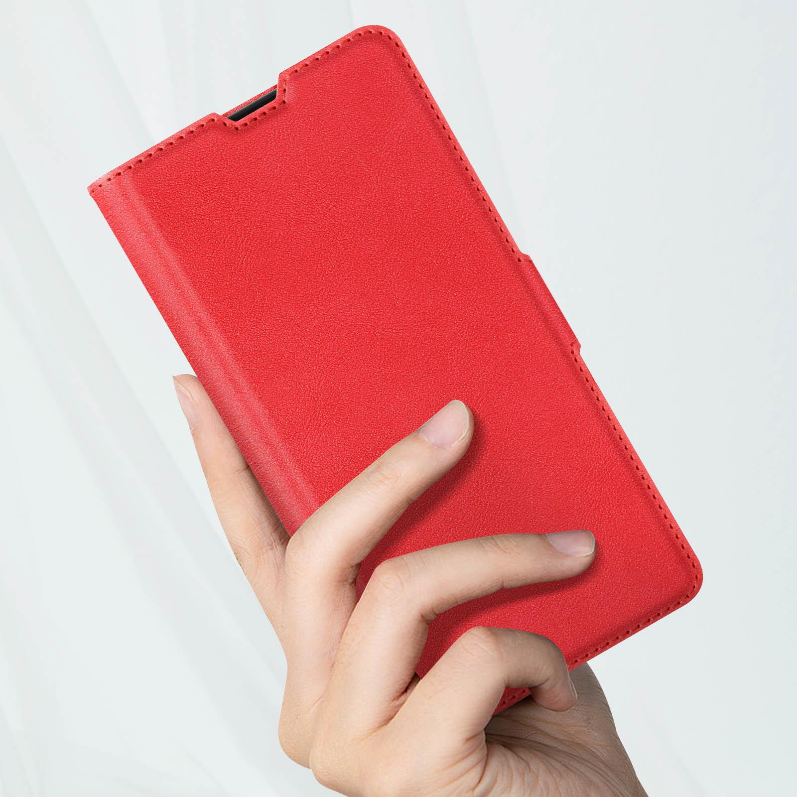 Avizar Honor 90 Klapphülle Rot