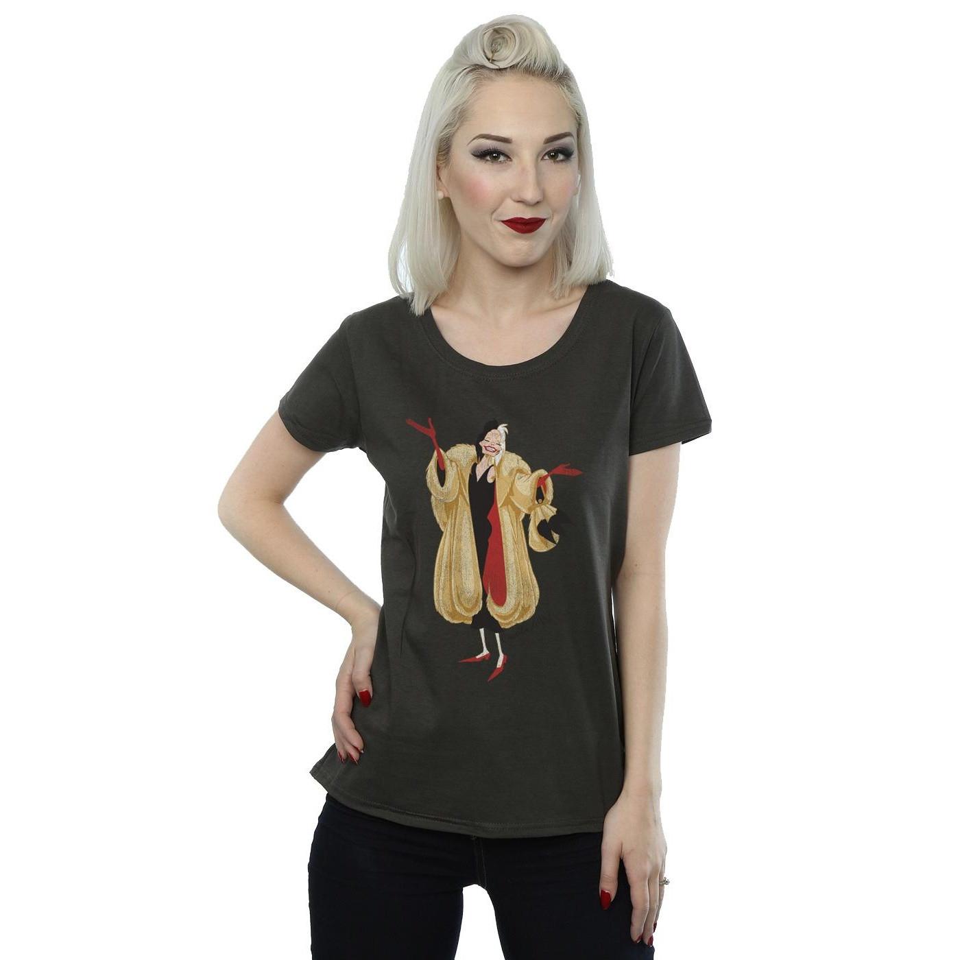 Disney Cruella De Vil Grafikdruck T-Shirt