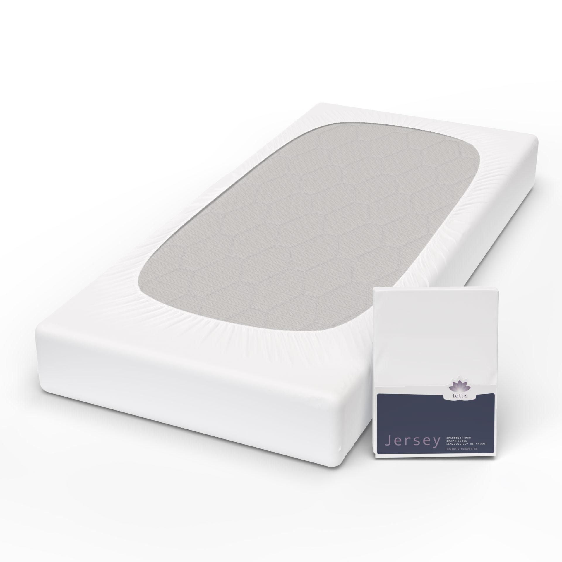 Lotus Bettwaren Lotus Jersey Fixleintuch Comfort