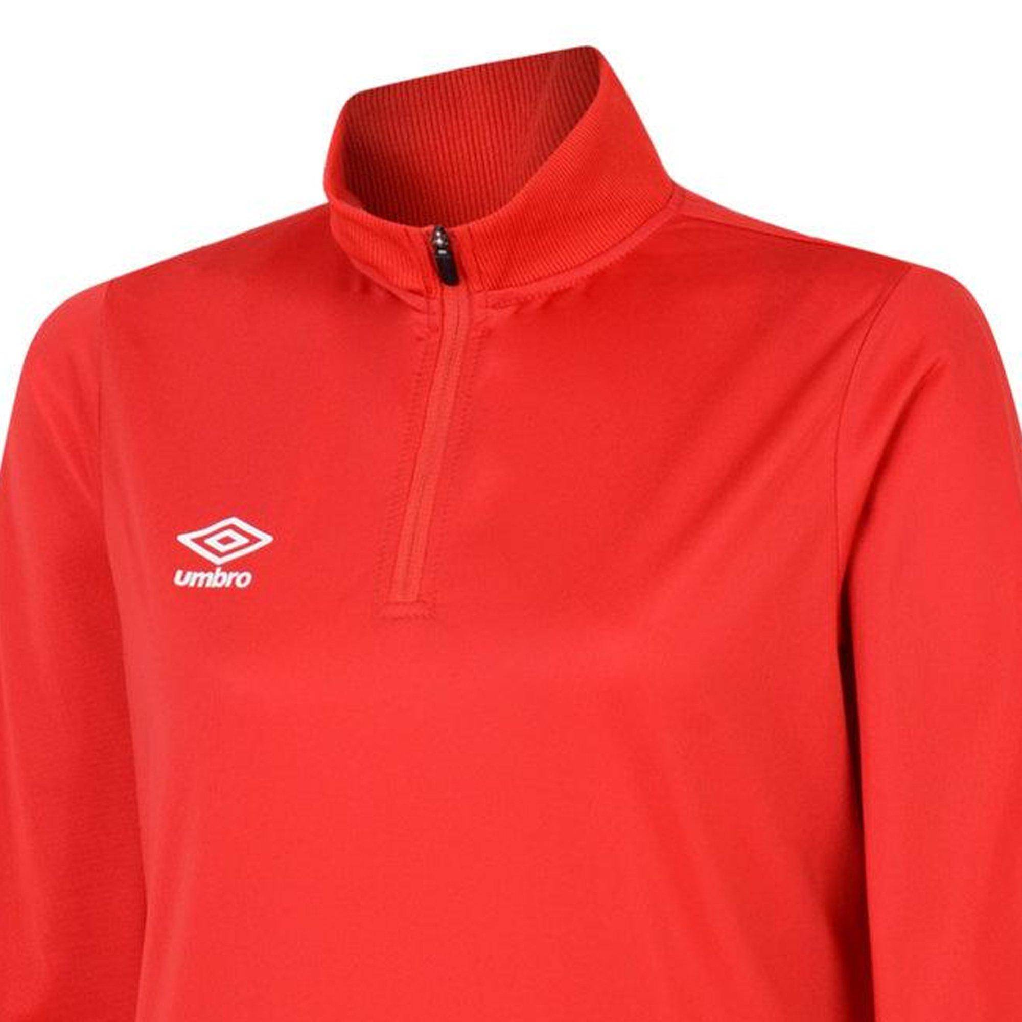 Umbro Club Essential Sweatshirt mit halbem Reißverschluss