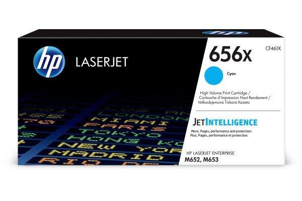 Hewlett-Packard HP Toner-Modul 656X cyan CF461X CLJ Enterprise M652 22'000 S.