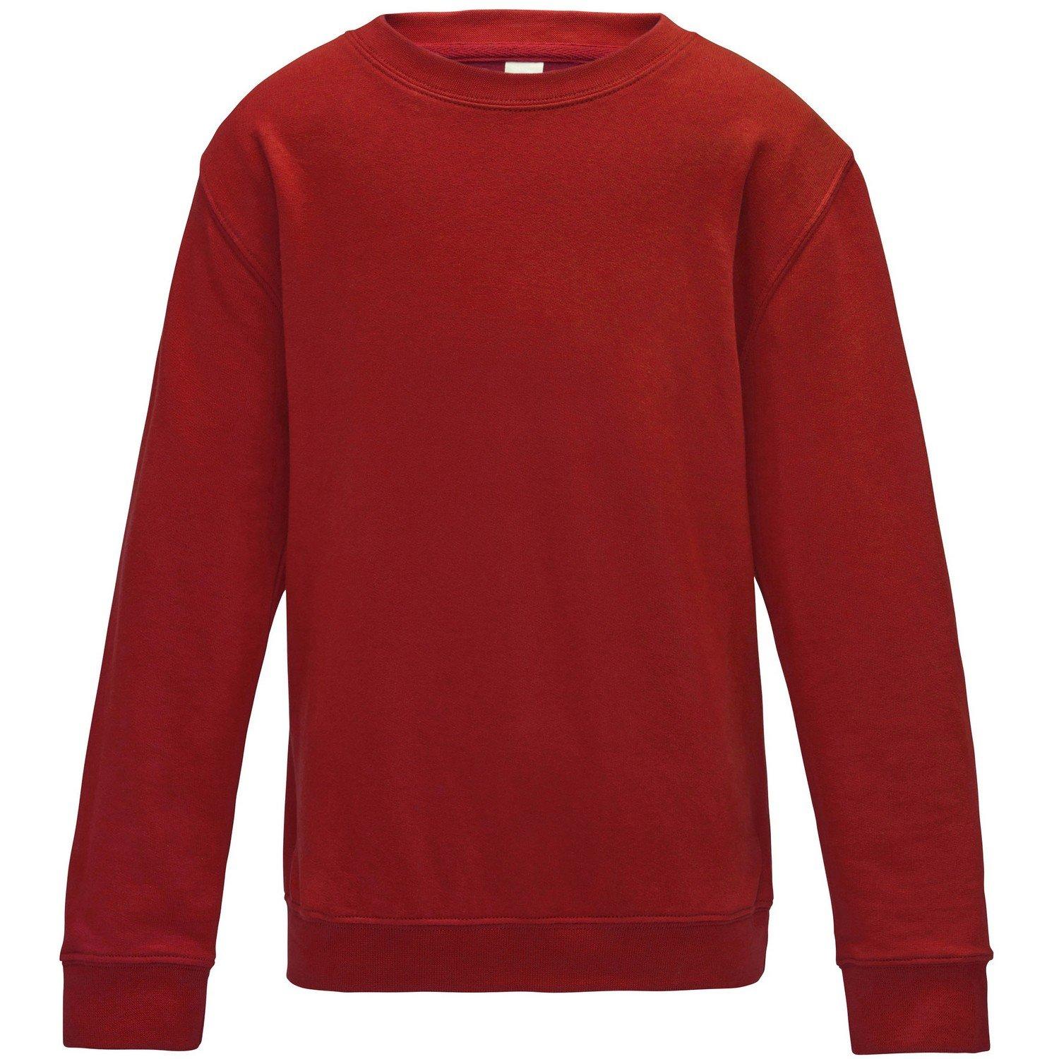 AWDis Just Hoods Plain Pullover mit Rundhalsausschnitt