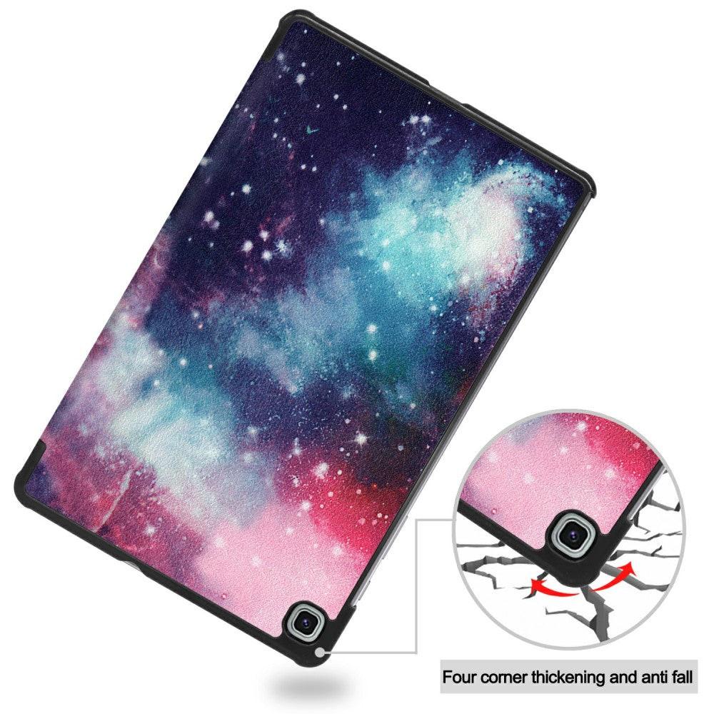 Cover-Discount Galaxy Tab S6 Lite - Tri-fold Smart Leder Case