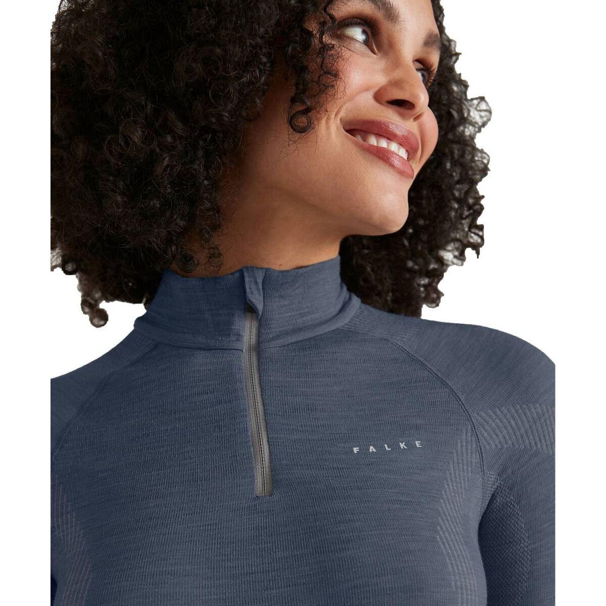 FALKE Langarm Half Zip Shirt