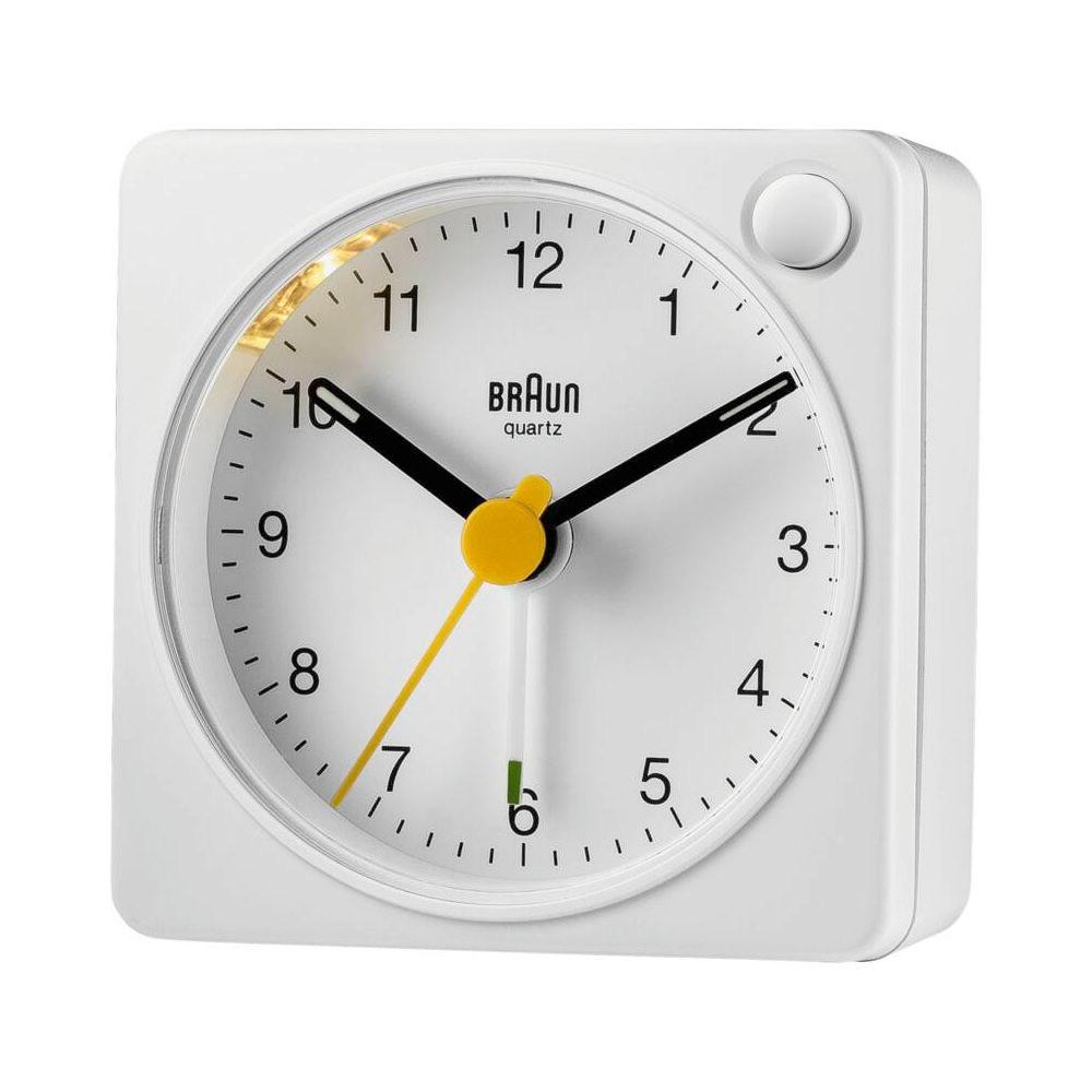 BRAUN BNC02W weiss - Analog-Quarzwecker