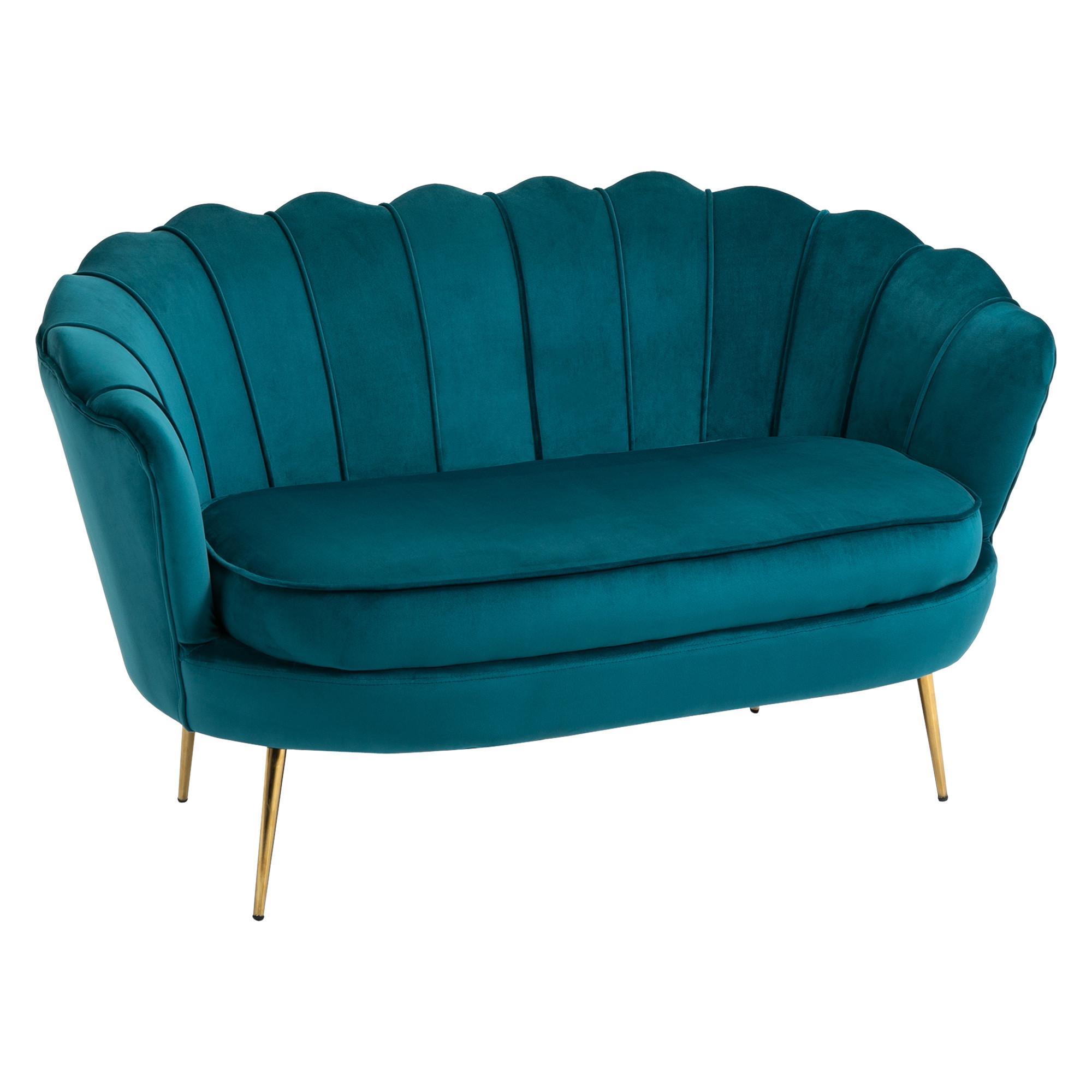 HOMCOM 2-Sitzer-Sofa