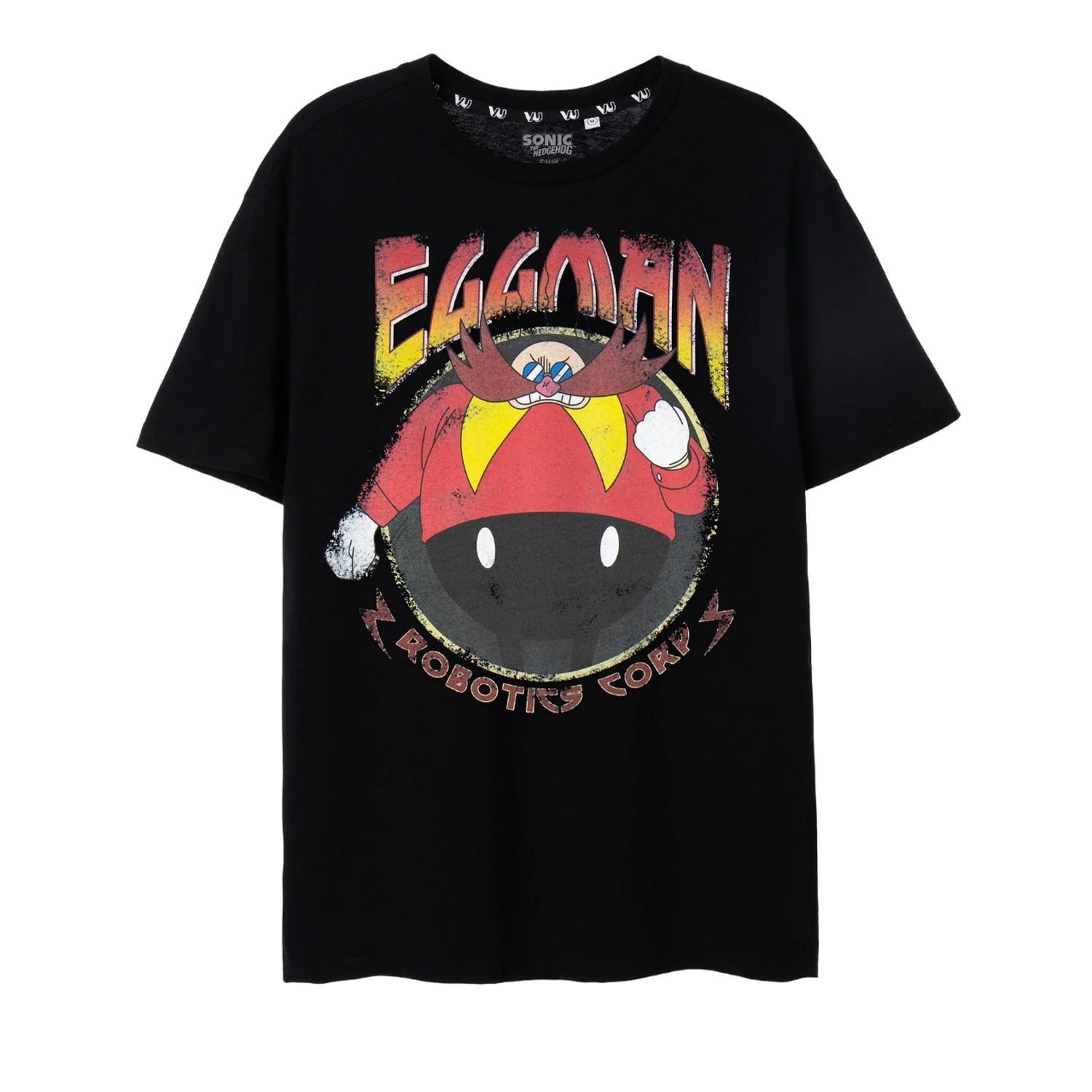 Sonic The Hedgehog Kurzärmliges T-Shirt mit Dr. Robotnik Print
