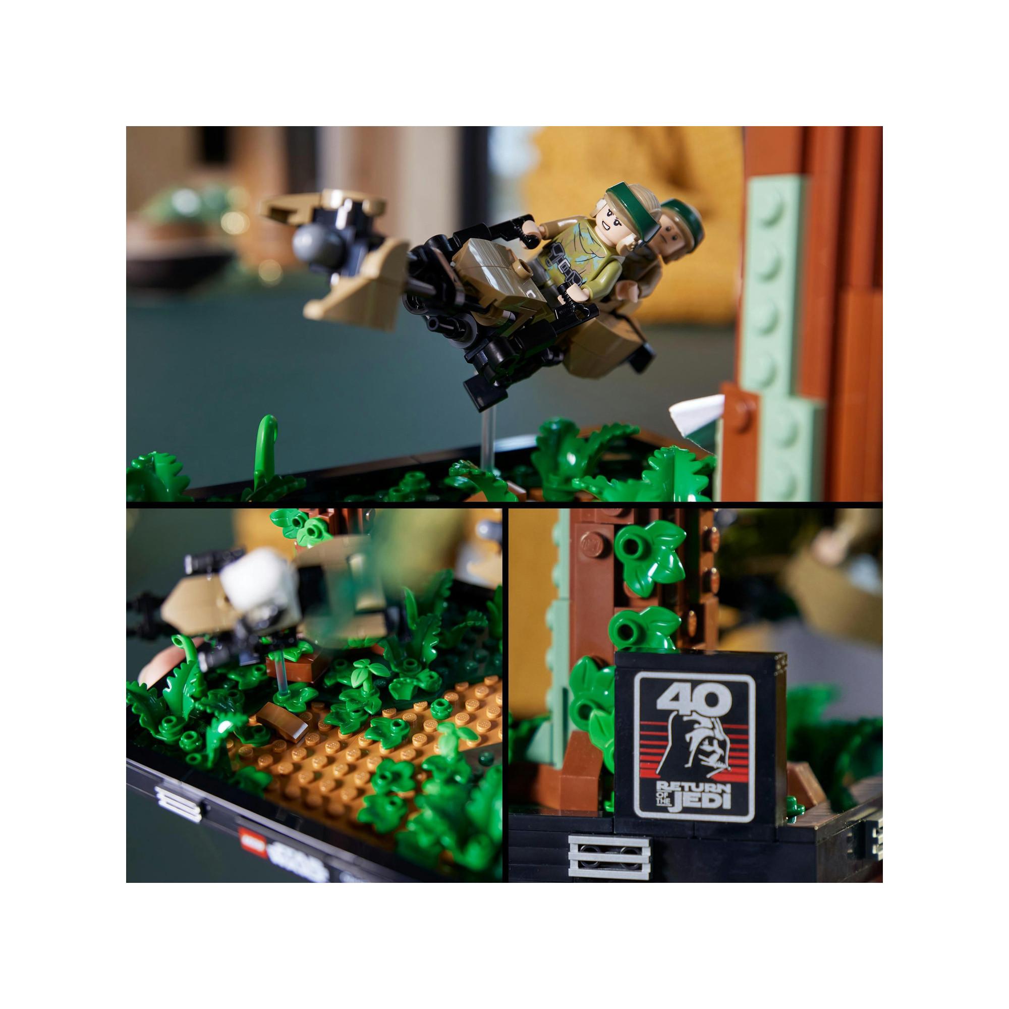 LEGO® 75353 Verfolgungsjagd auf Endor™ – Diorama