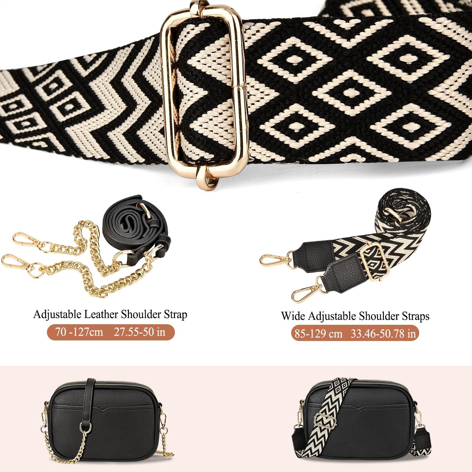 Only-bags.store Kleine Umhängetasche Elegante Umhängetasche mit 2 abnehmbaren breiten Schulterriemen Kleine Umhängetasche Elegante Umhängetasche mit 2 abnehmbaren breiten Schulterriemen