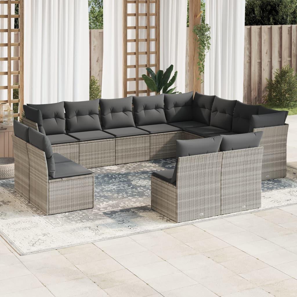 VidaXL Garten sofagarnitur poly-rattan