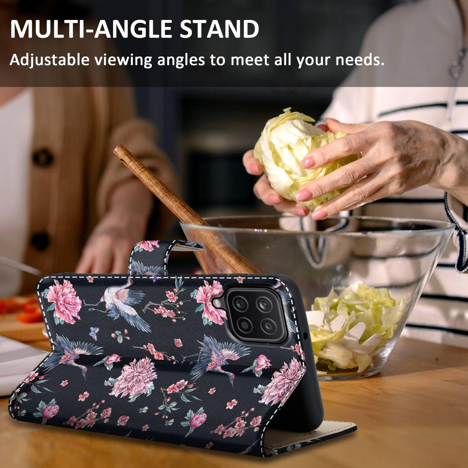 Cadorabo Hülle für Samsung Galaxy A12 M12 Kartenfach