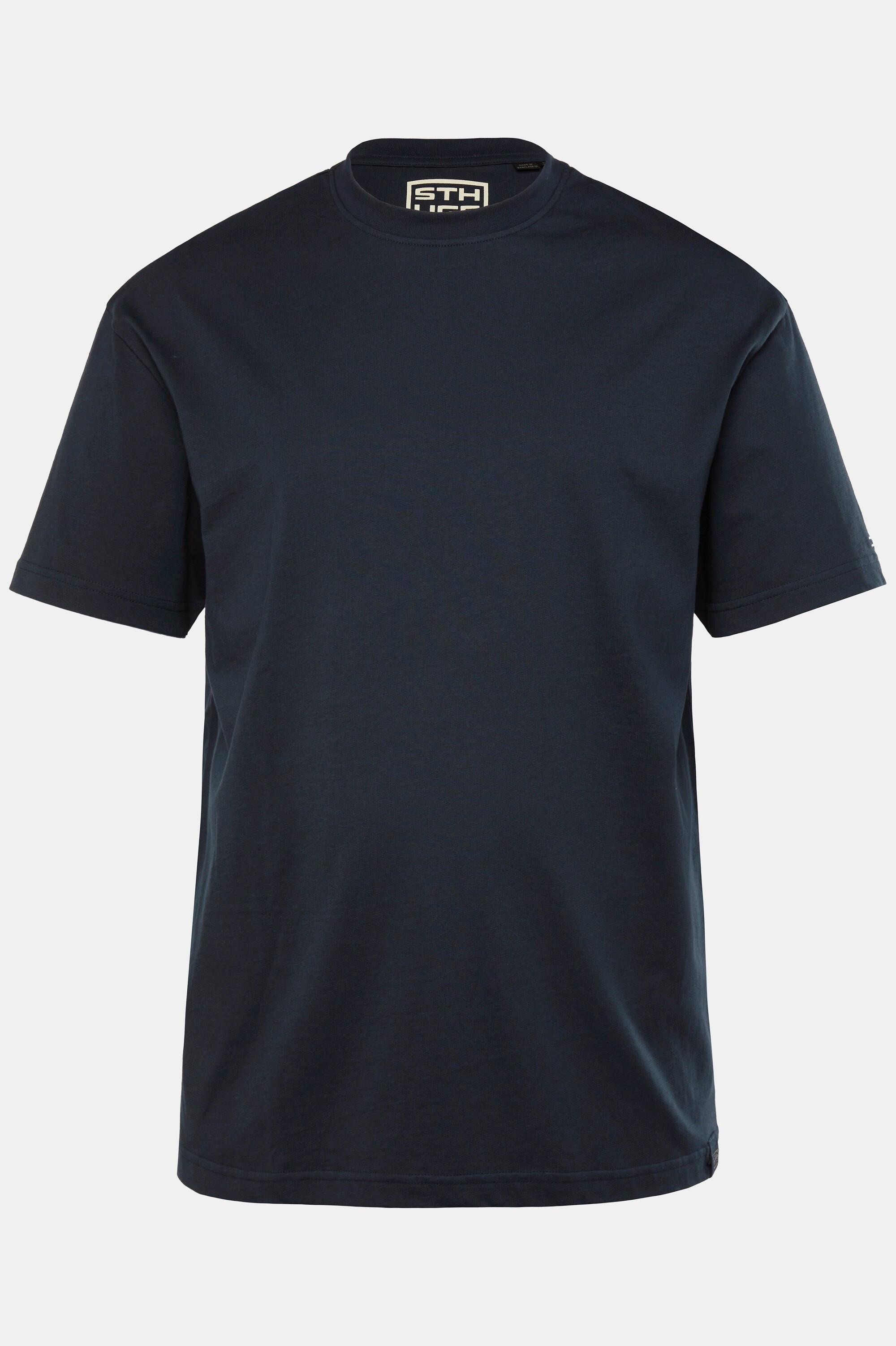 Sthuge Oversized Halbarm T-Shirt mit Rückenprint