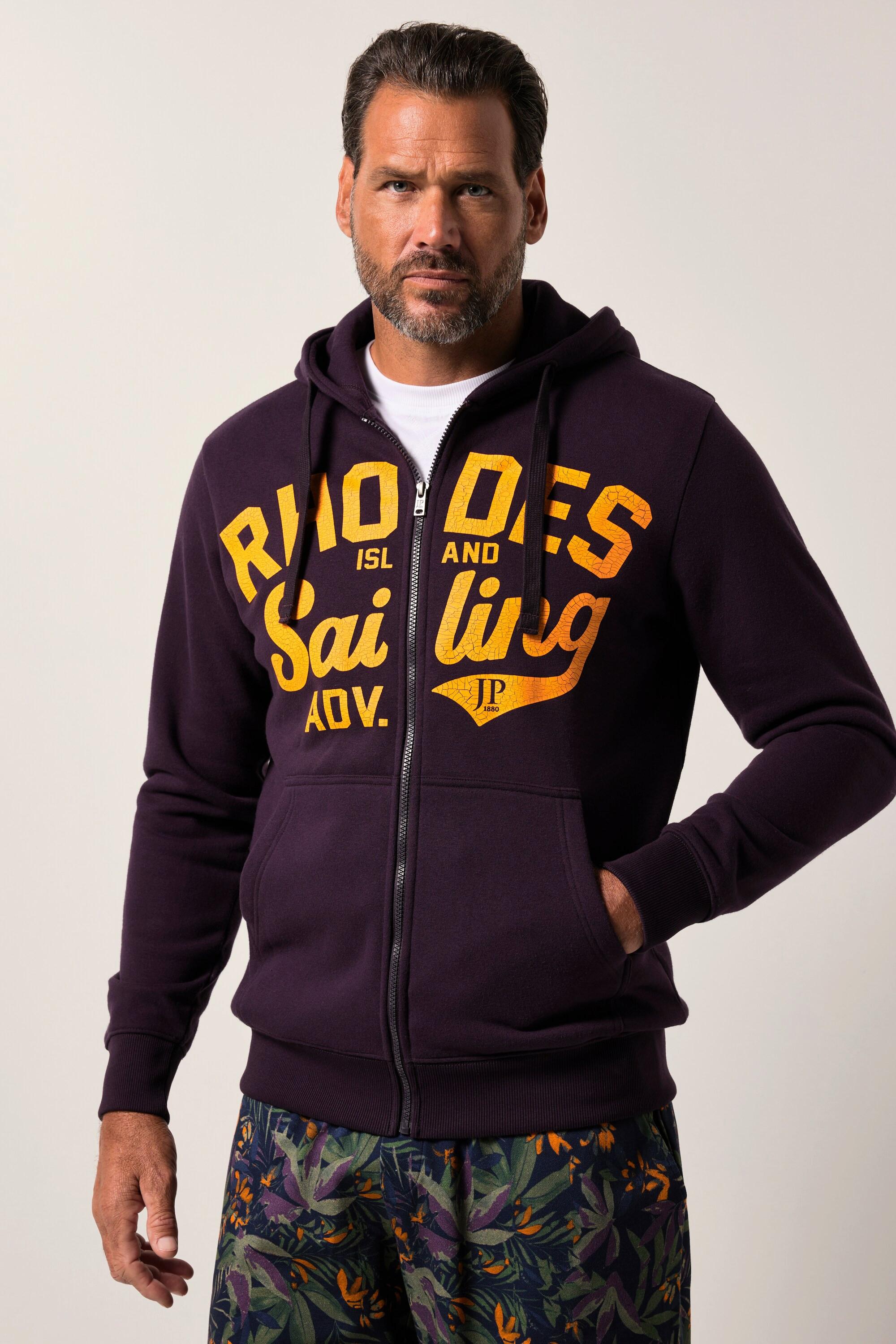 JP1880 Hoodiejacke, Kapuze, Kängurutasche