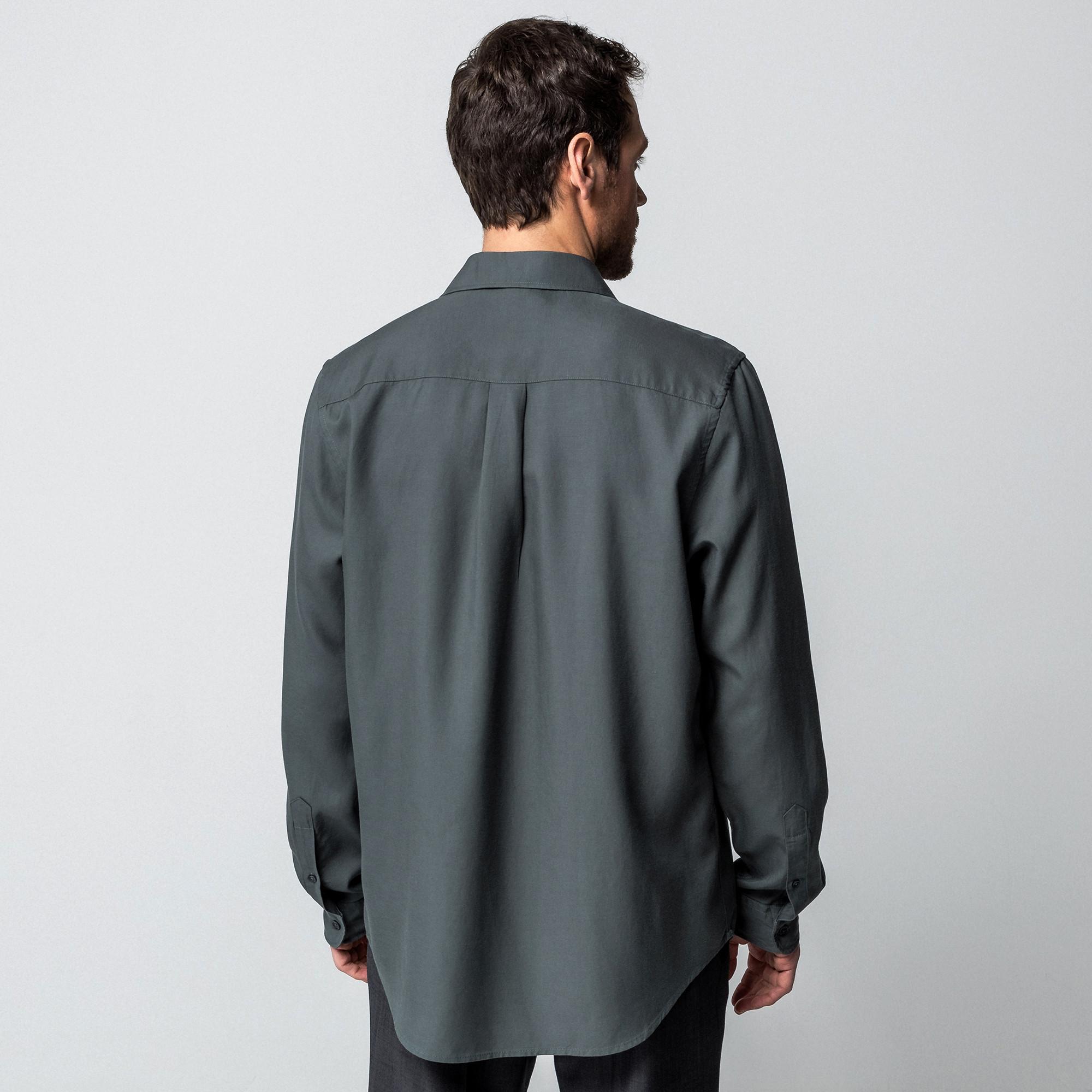Manor Man Regular Fit Langarmhemd