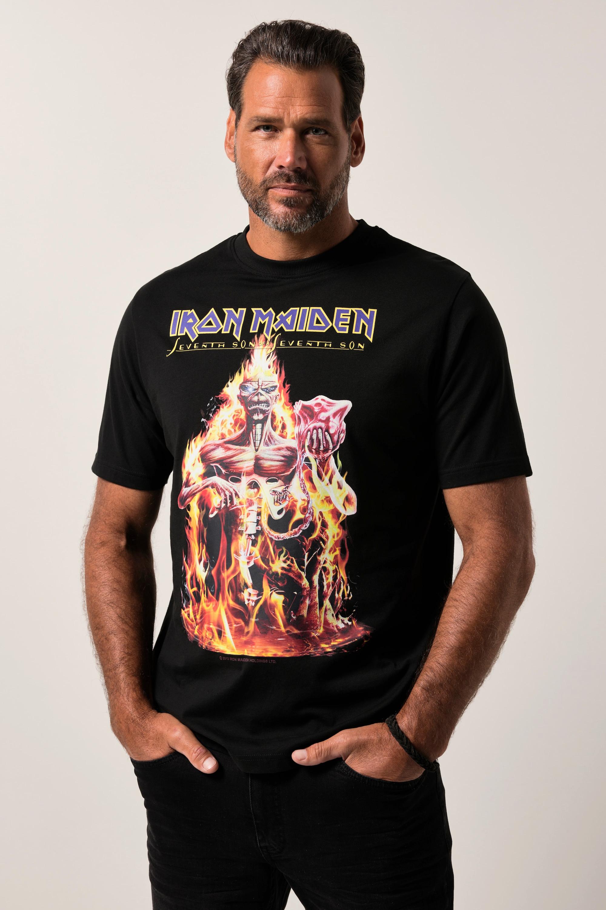 JP1880 Iron Maiden Halbarm Band T-Shirt