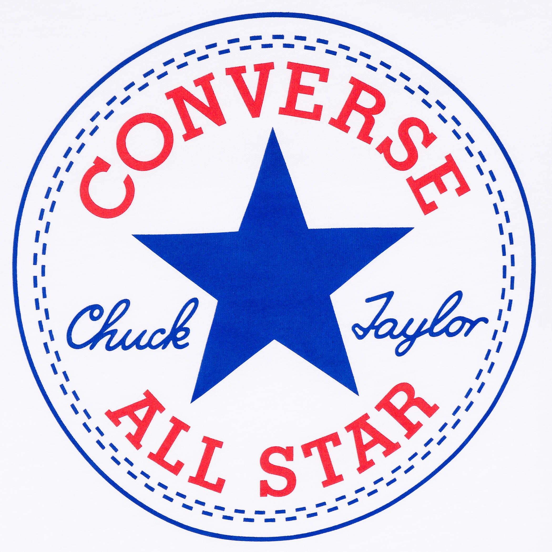 CONVERSE langarmshirt kind chuck patch