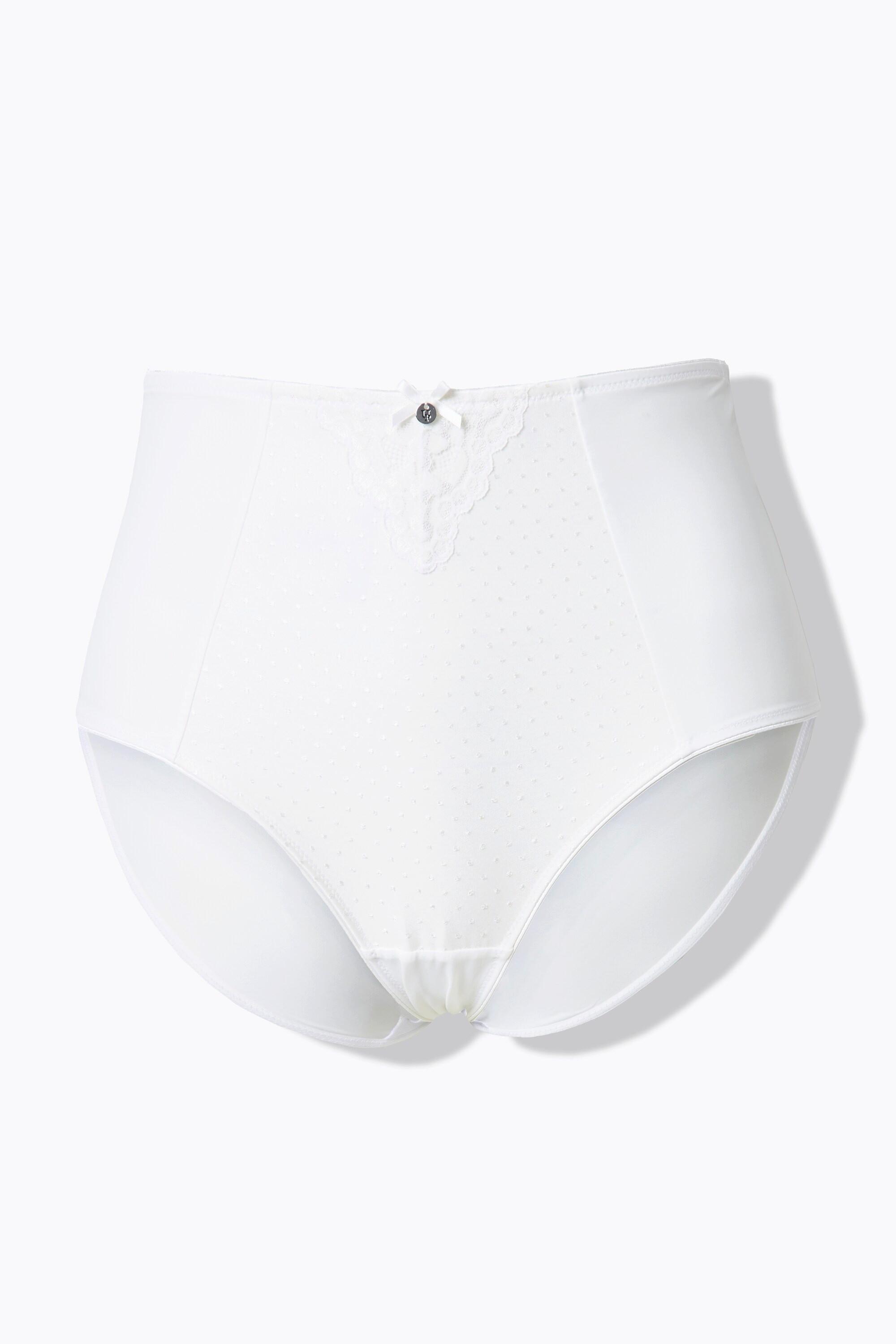 Ulla Popken Shaping-Taillenslip, Spitzeneinsatz