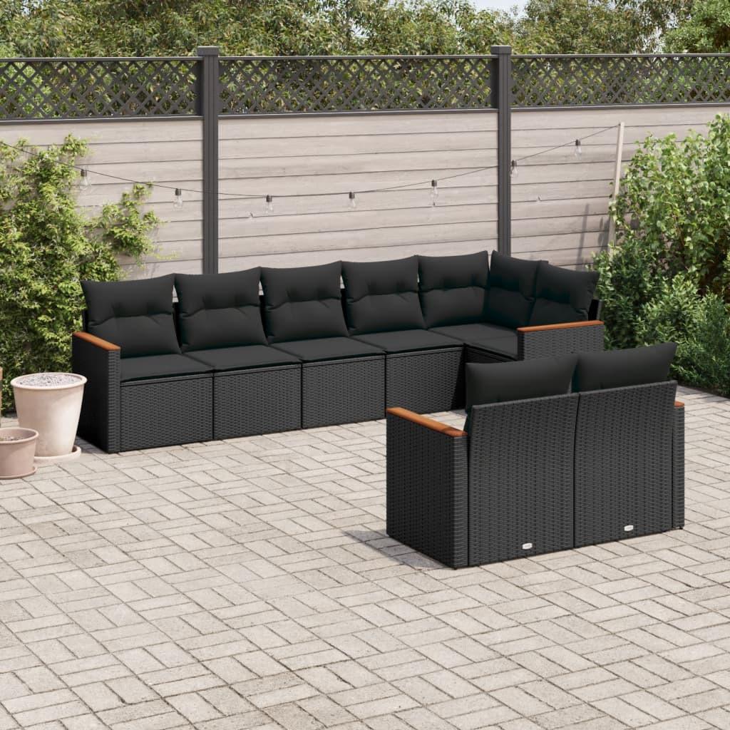 VidaXL Garten sofagarnitur poly-rattan