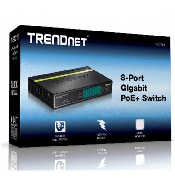 TRENDNET TPE-TG80G GREENnet PoE+