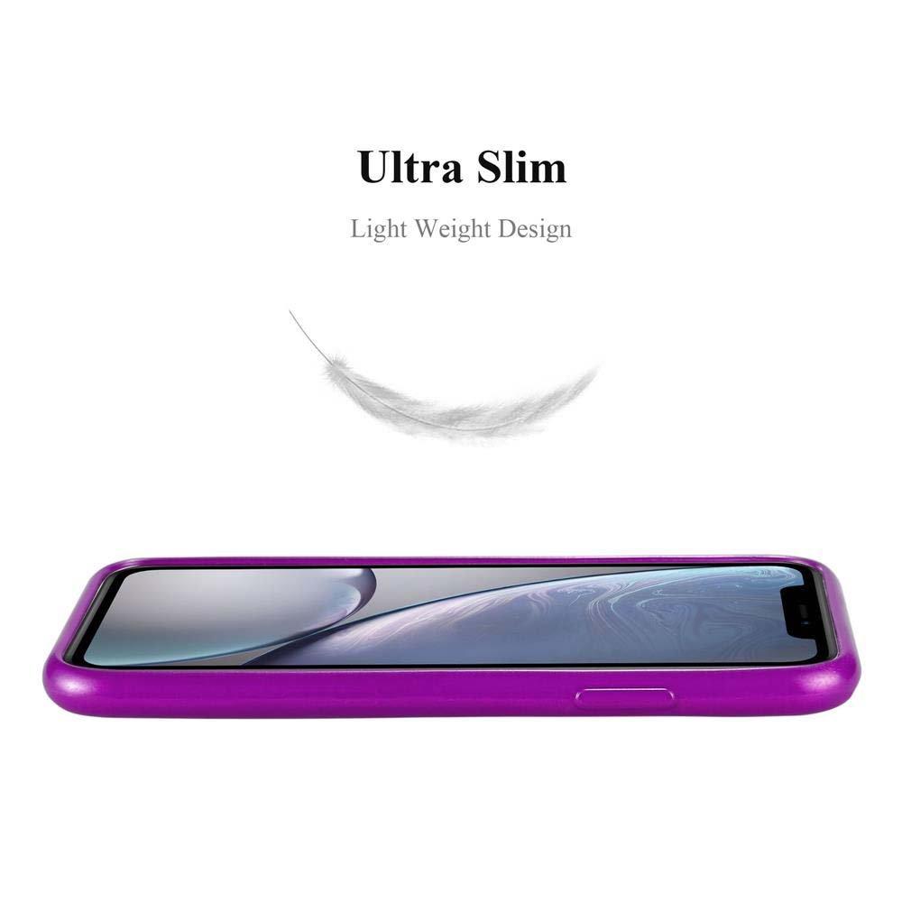 Cadorabo Hülle für Apple iPhone XR TPU Silikon im Brushed Design