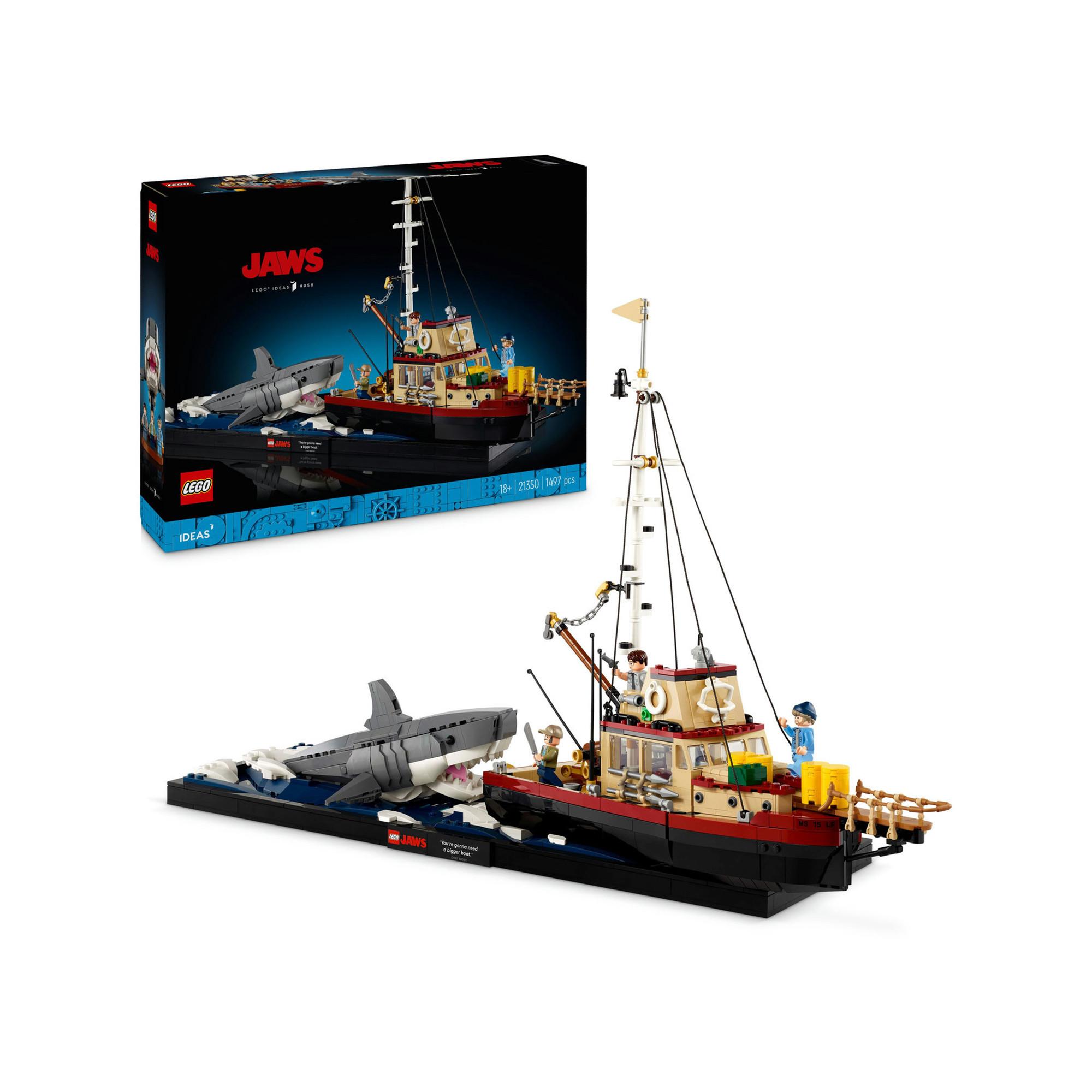 LEGO® 21350 Der weisse Hai