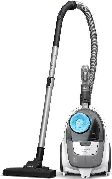 PHILIPS Bodenstaubsauger XB212219, BlauWeiss
