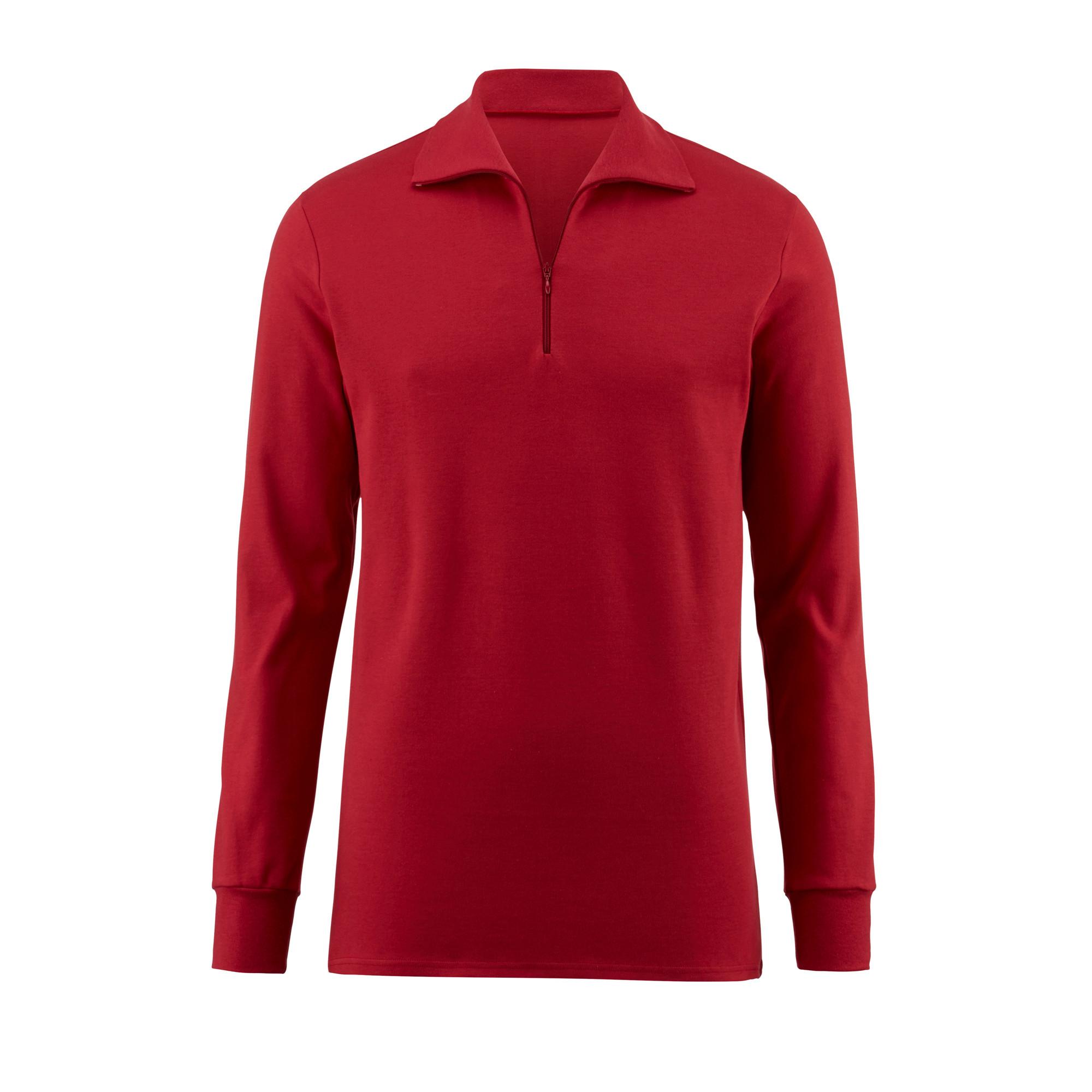 ISA bodywear Rollkragenshirt langarm mit Reissverschluss