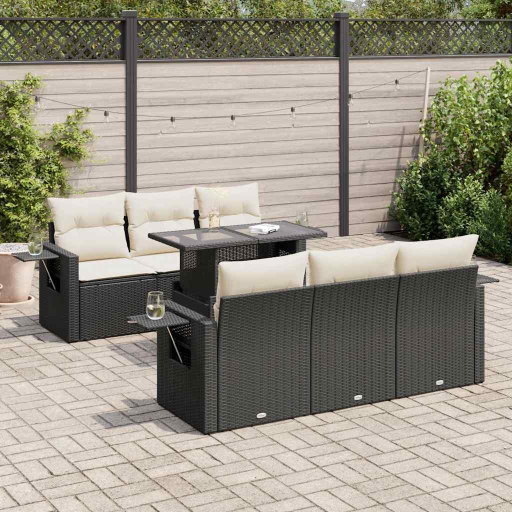 VidaXL Gartensofa set poly-rattan