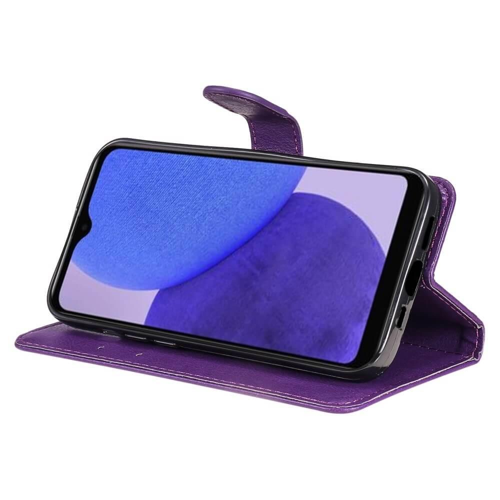 Cover-Discount Galaxy A23e - Leder Etui Hülle