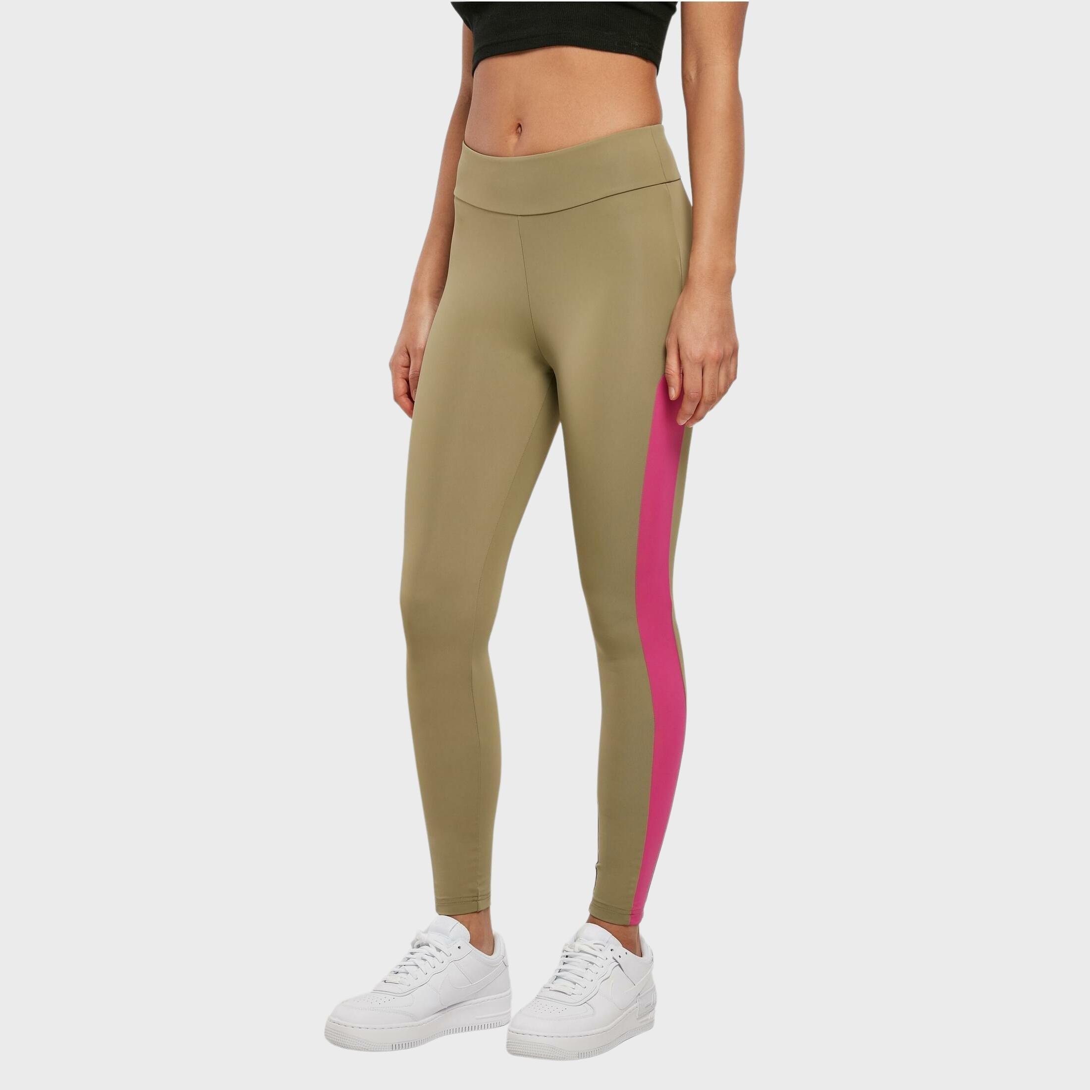 URBAN CLASSICS leggings für en color block