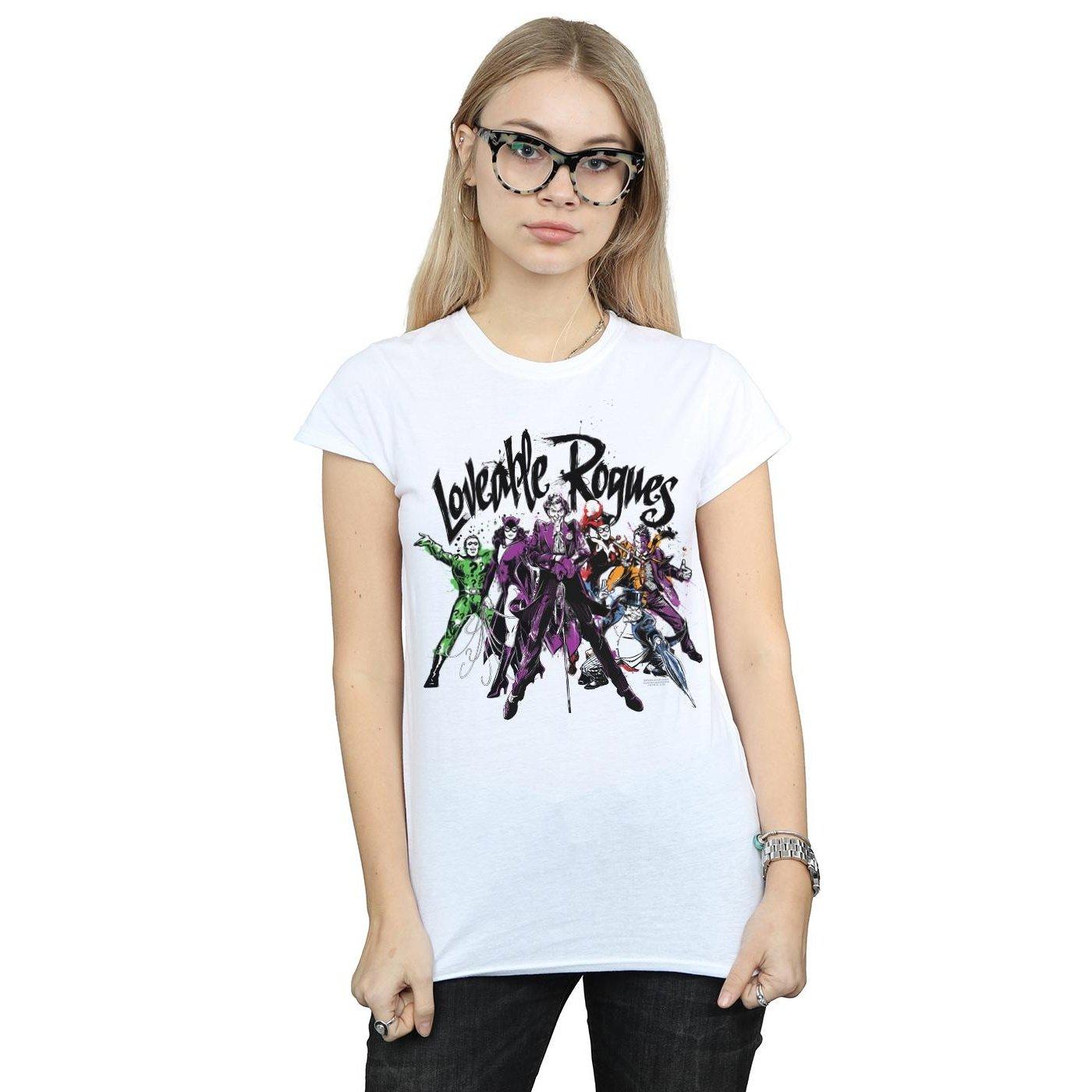 DC COMICS Loveable Rogues T-Shirt