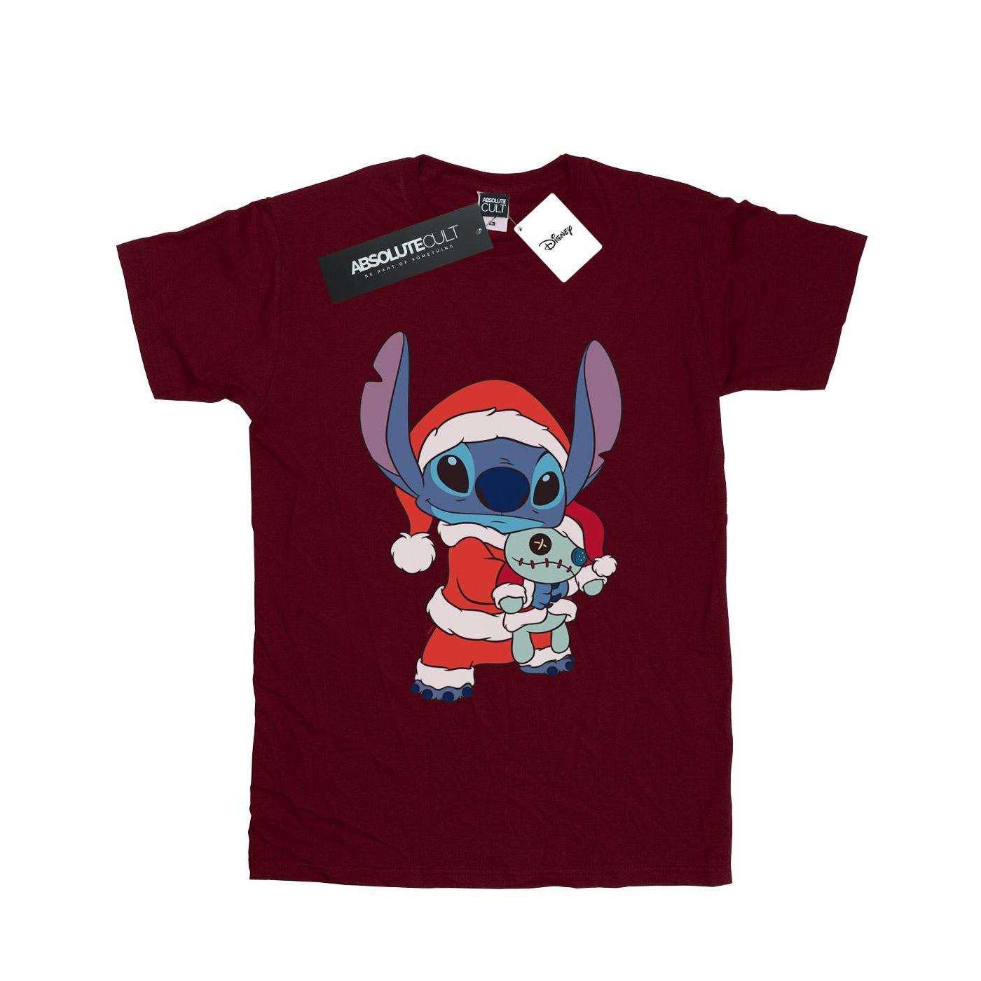 Disney Stitch Christmas Santa T-Shirt