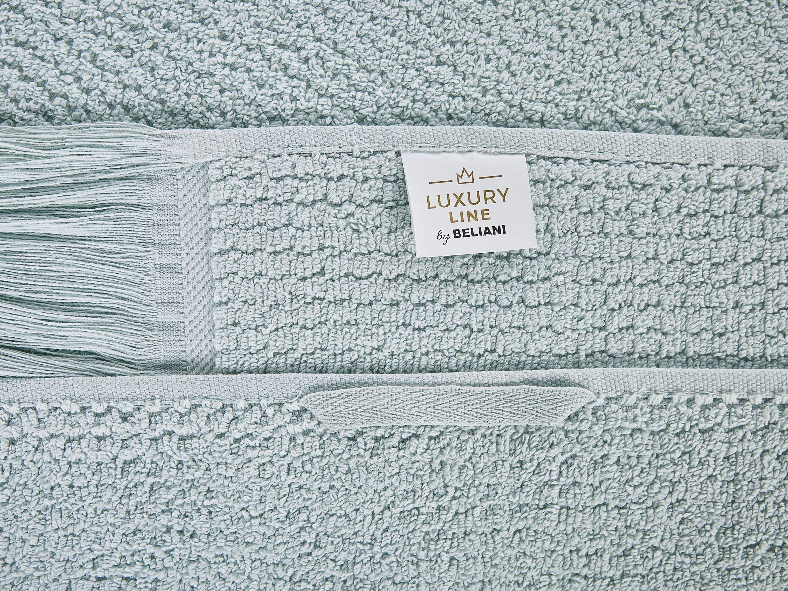 Beliani Handtücher im 2er Set aus Baumwolle ATIU