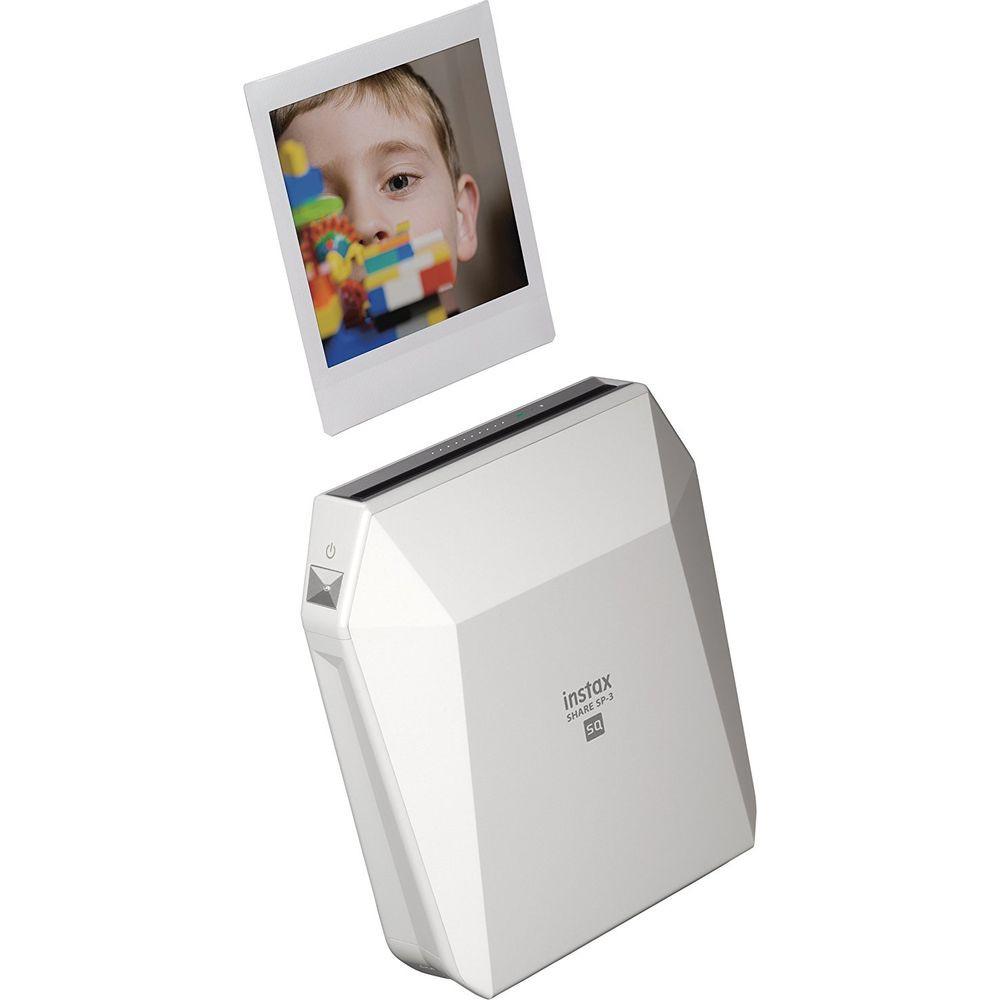 FUJIFILM FOTODRUCKER INSTAX SHARE SP-3 WEISS SILBER
