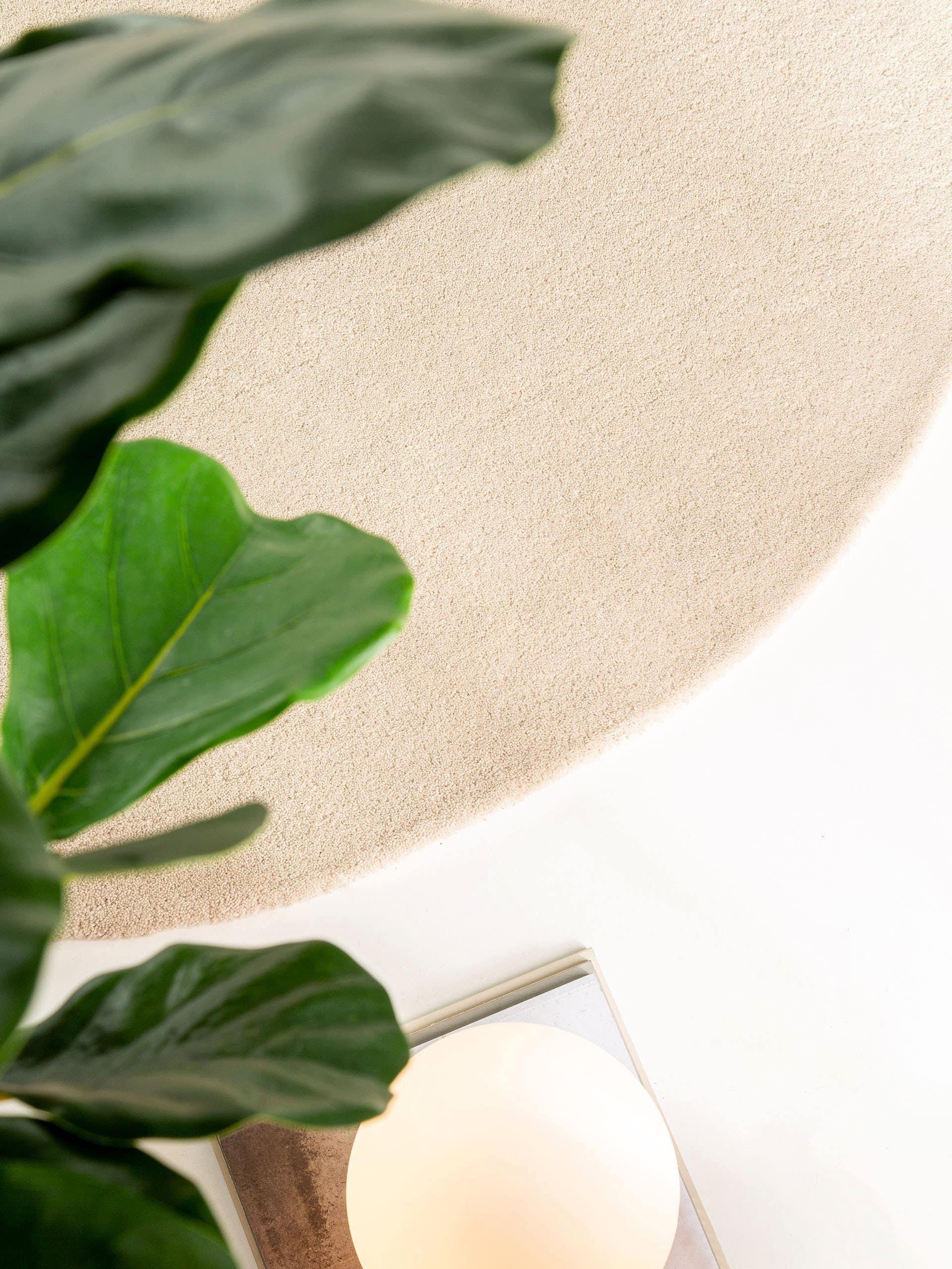 Benuta Wollteppich Bent Cream