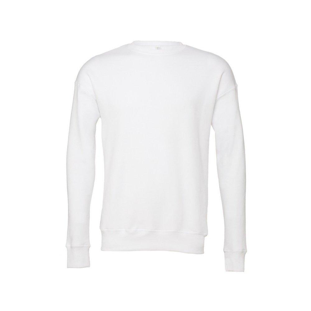 Bella + Canvas Classic Sweatshirt, Überschnittene Schulter