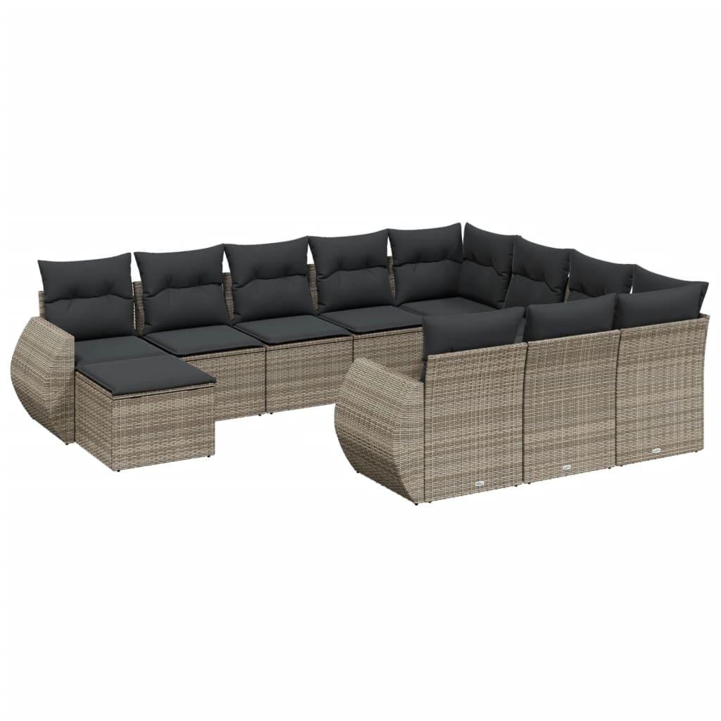 VidaXL Garten sofagarnitur poly-rattan
