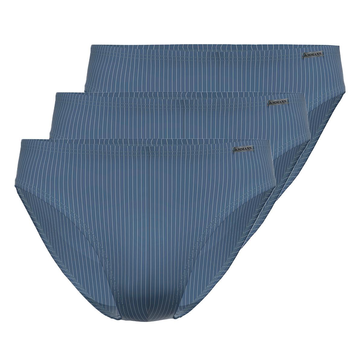 Ammann 3er Pack Smart & Stripes - Mini Slip / Unterhose